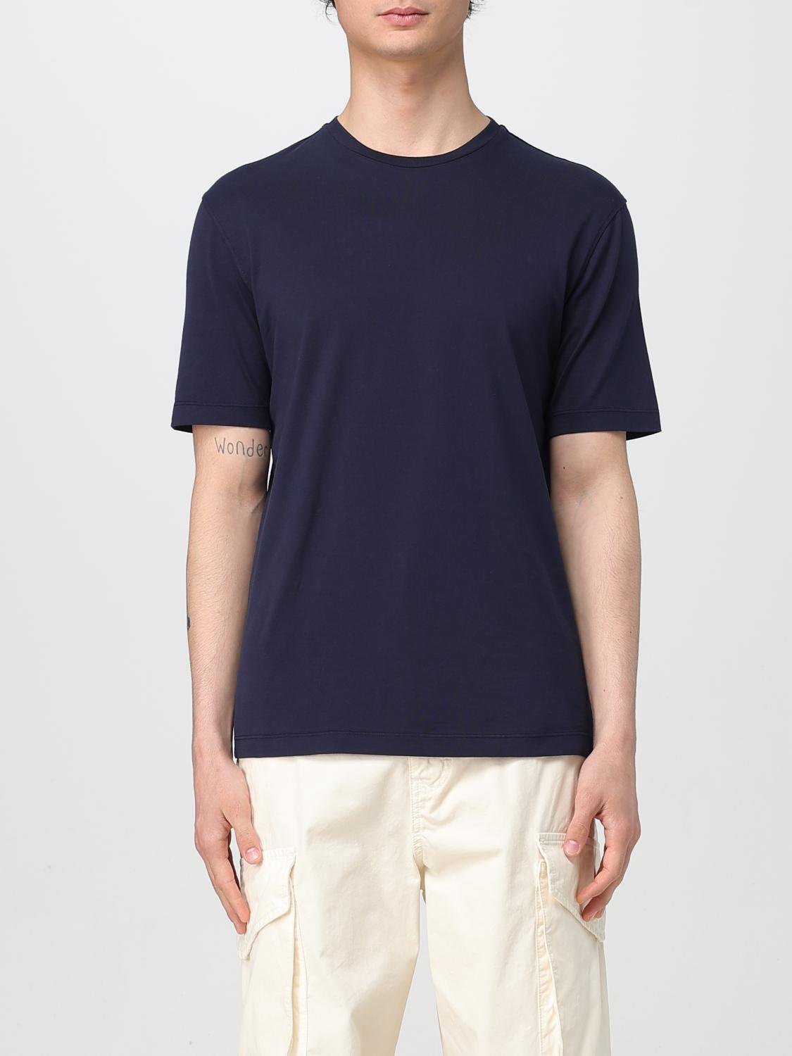 Roberto Collina T-shirt Men Color Blue In Blue