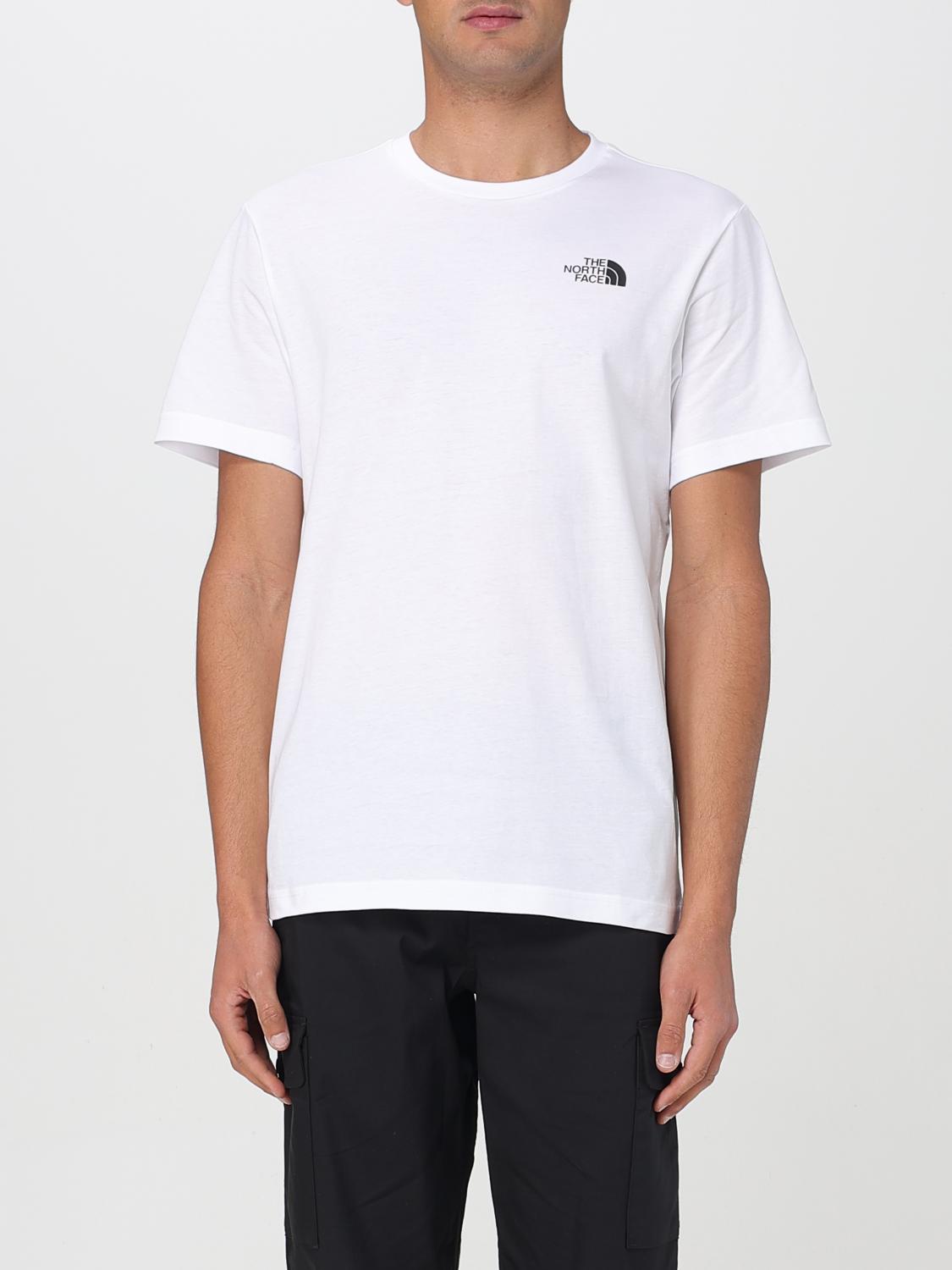 THE NORTH FACE T-SHIRT THE NORTH FACE MEN COLOR WHITE G82034001