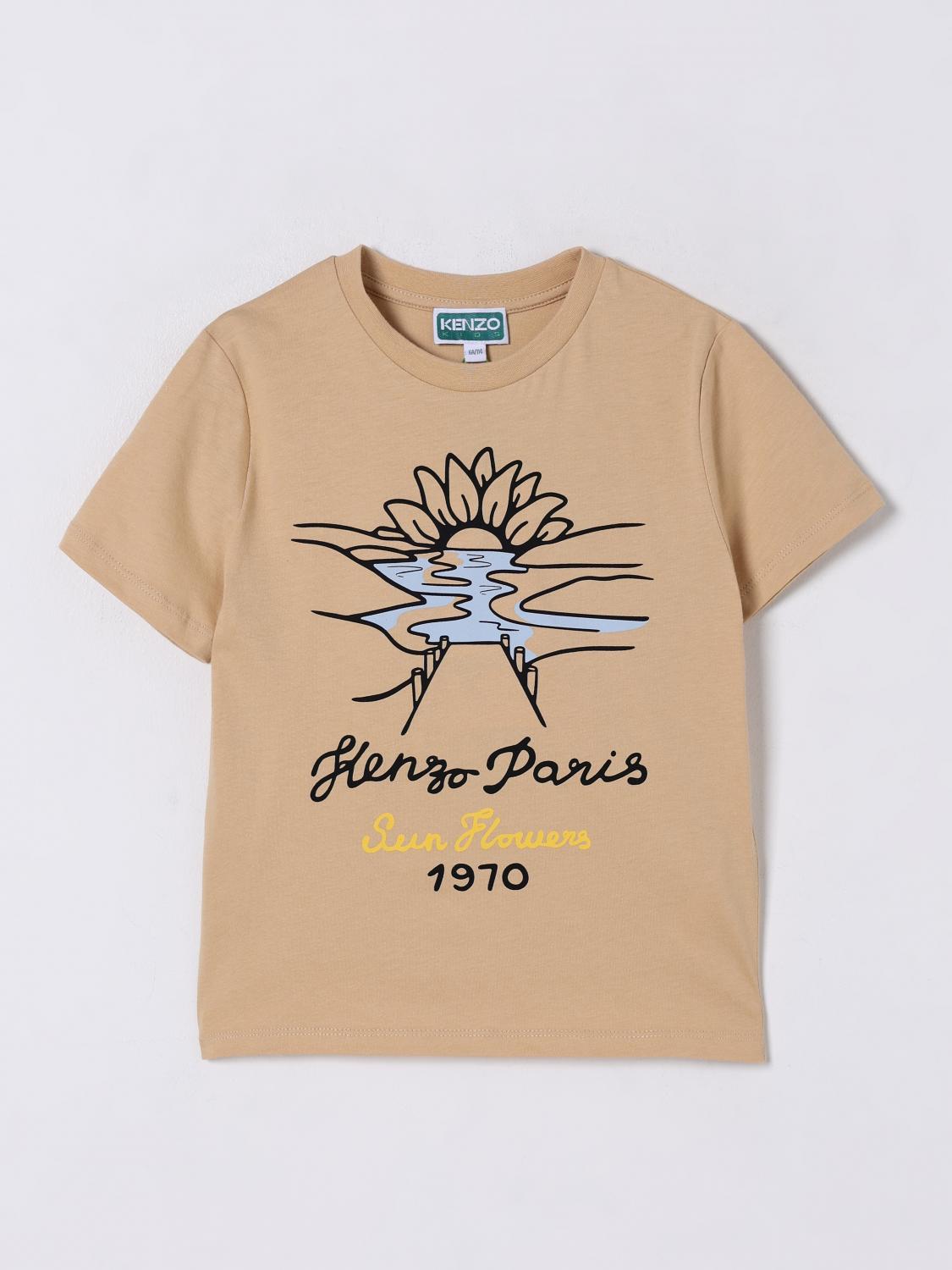 Kenzo T-shirt  Kids Kids Color Beige In Beige