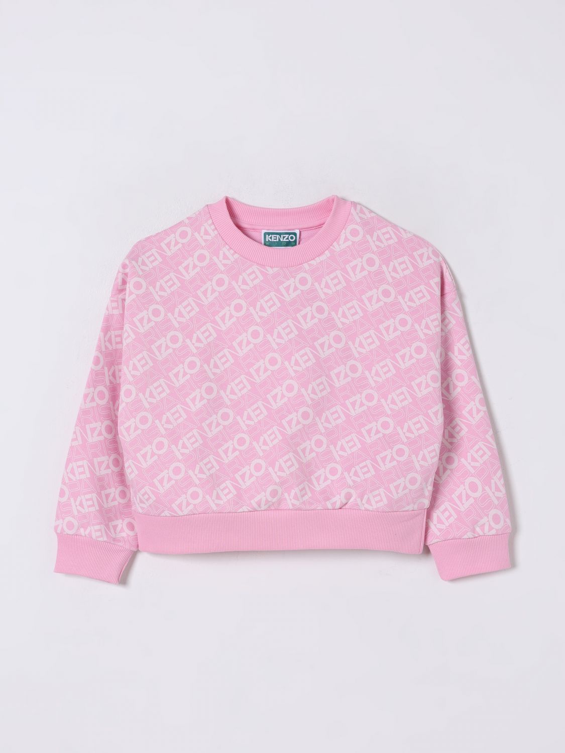 KENZO SWEATER KENZO KIDS KIDS COLOR PINK G82106010