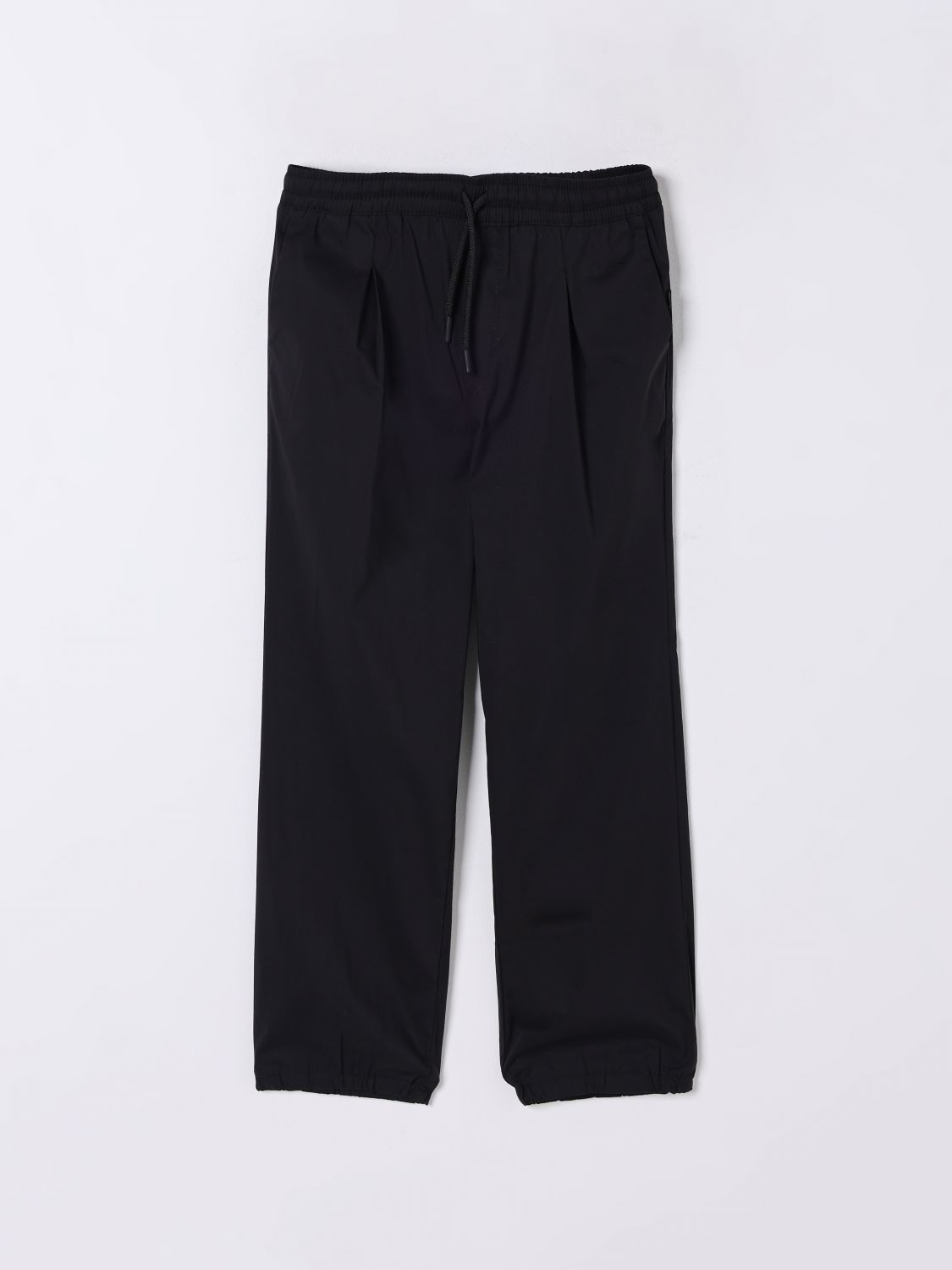 Msgm Pants Kids Kids Color Black In ブラック
