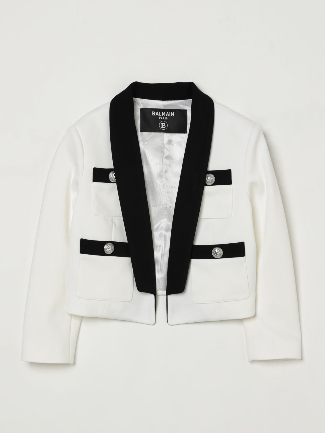 Balmain Blazer  Kids Color White