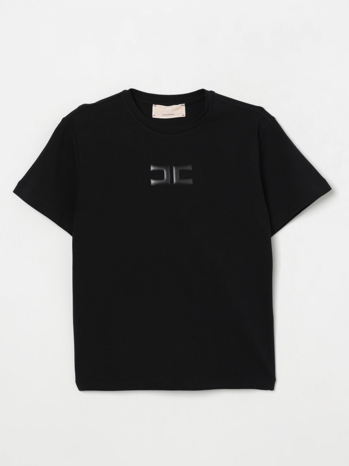 Shop Elisabetta Franchi La Mia Bambina T-shirt Kids Color Black