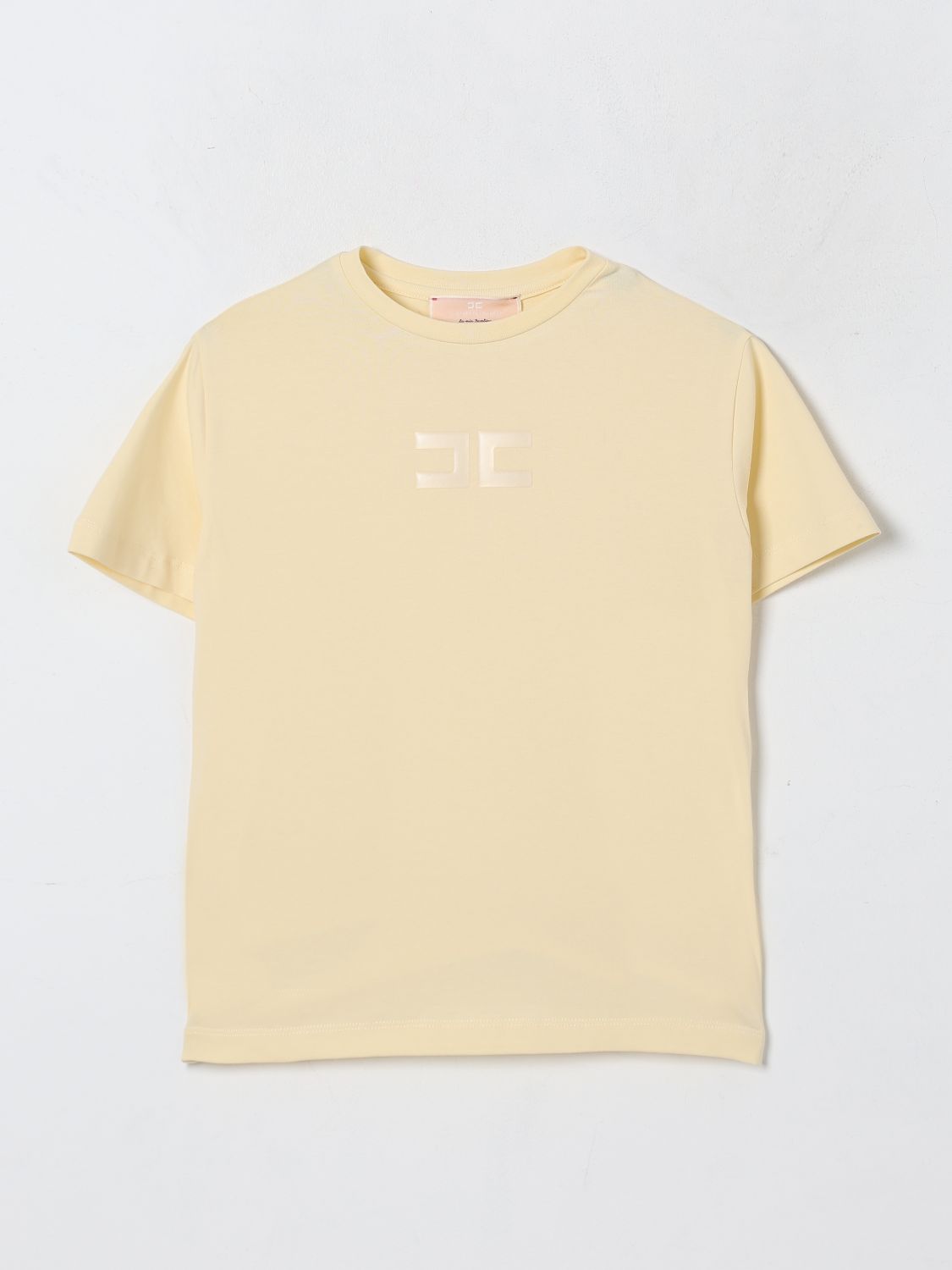 Elisabetta Franchi La Mia Bambina T-shirt Kids Color Lemon In Lemon