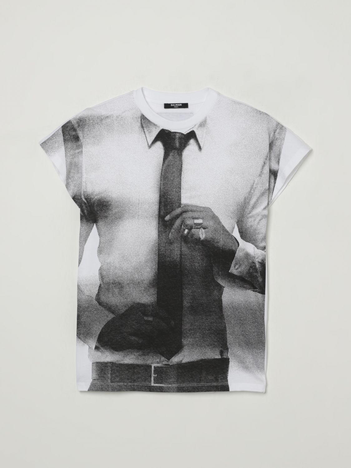 BALMAIN T-SHIRT BALMAIN KIDS COLOR WHITE G82350001