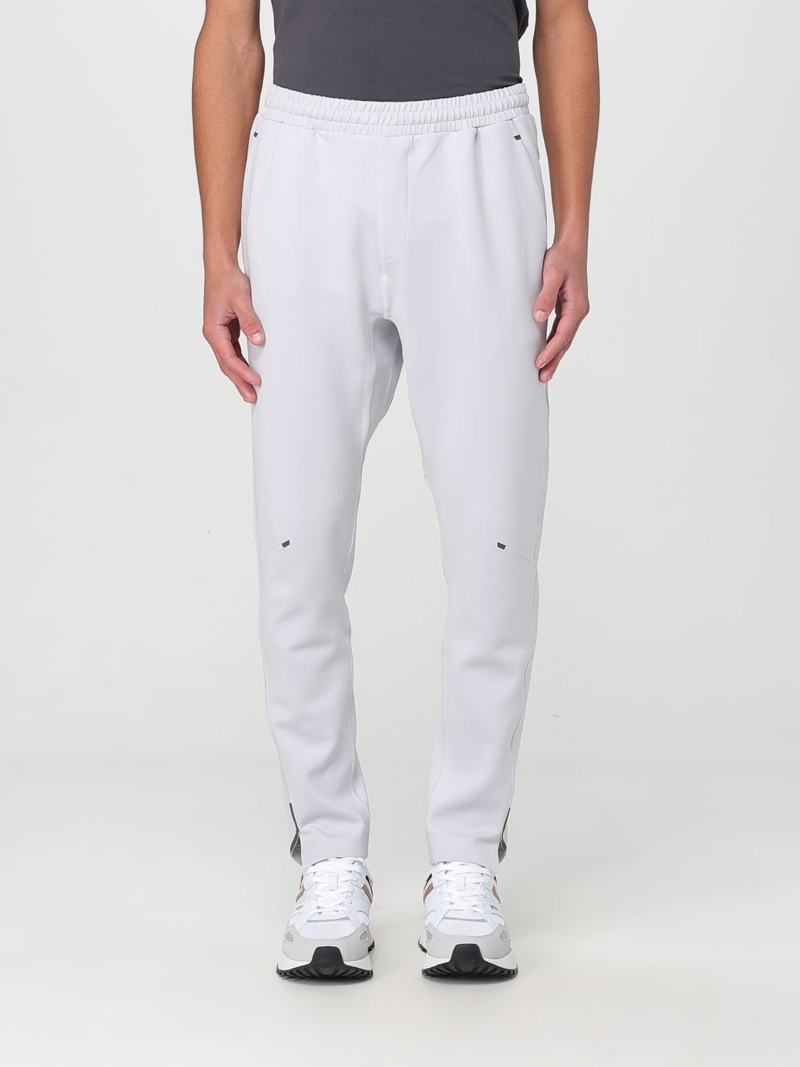 Hugo Boss Boss Hicon Active Grey Jogger Pants In Black