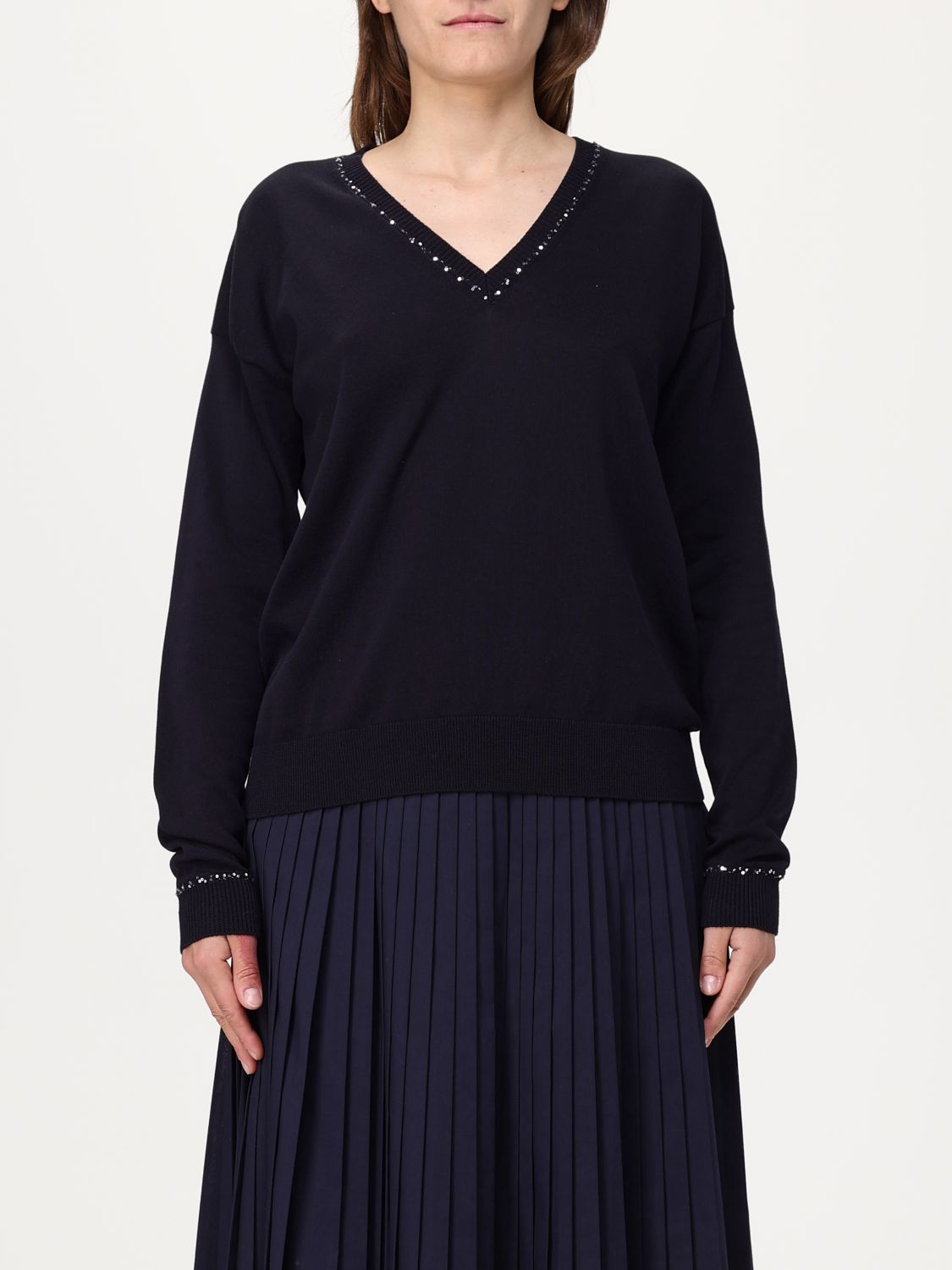 Fabiana Filippi Sweater  Woman Color Blue