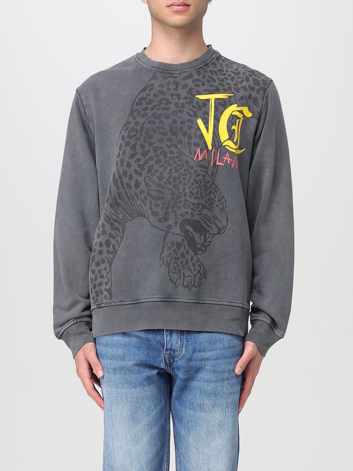 Just Cavalli Sweater Men Color Black
