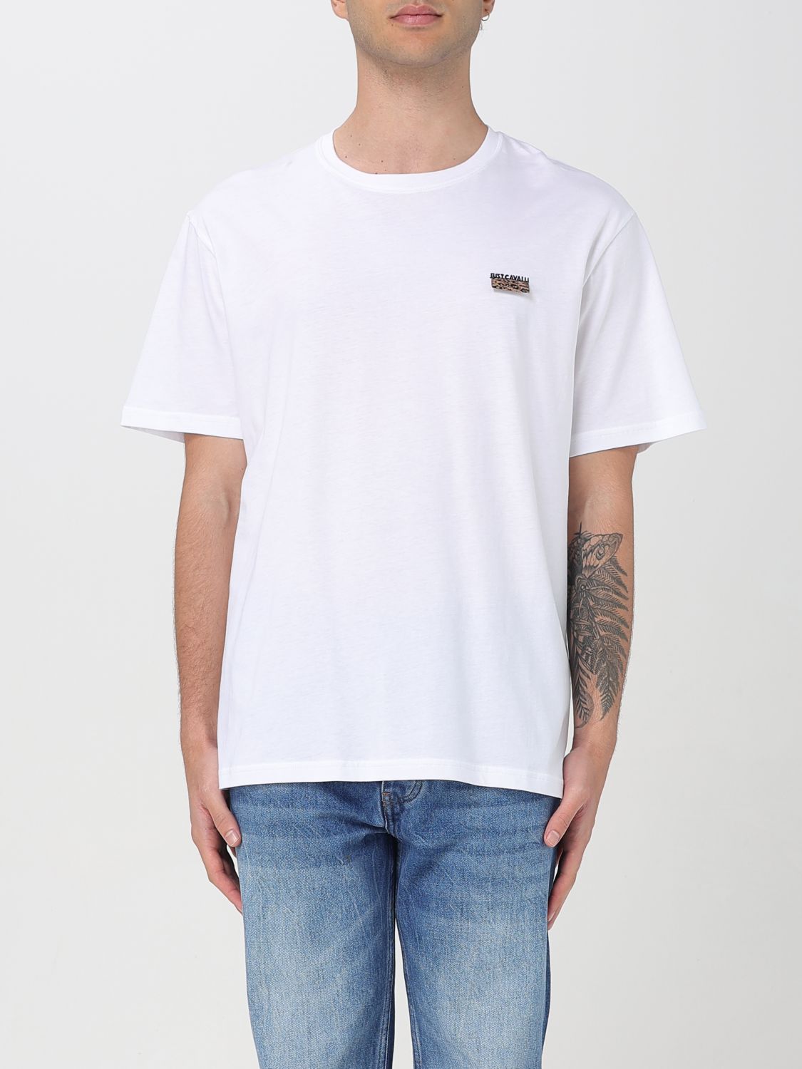 Just Cavalli T-shirt  Men Color White