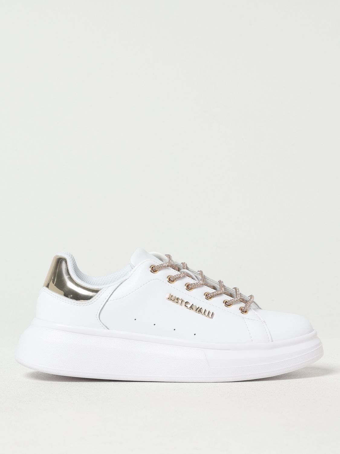 JUST CAVALLI SNEAKERS JUST CAVALLI WOMAN COLOR WHITE G82620001