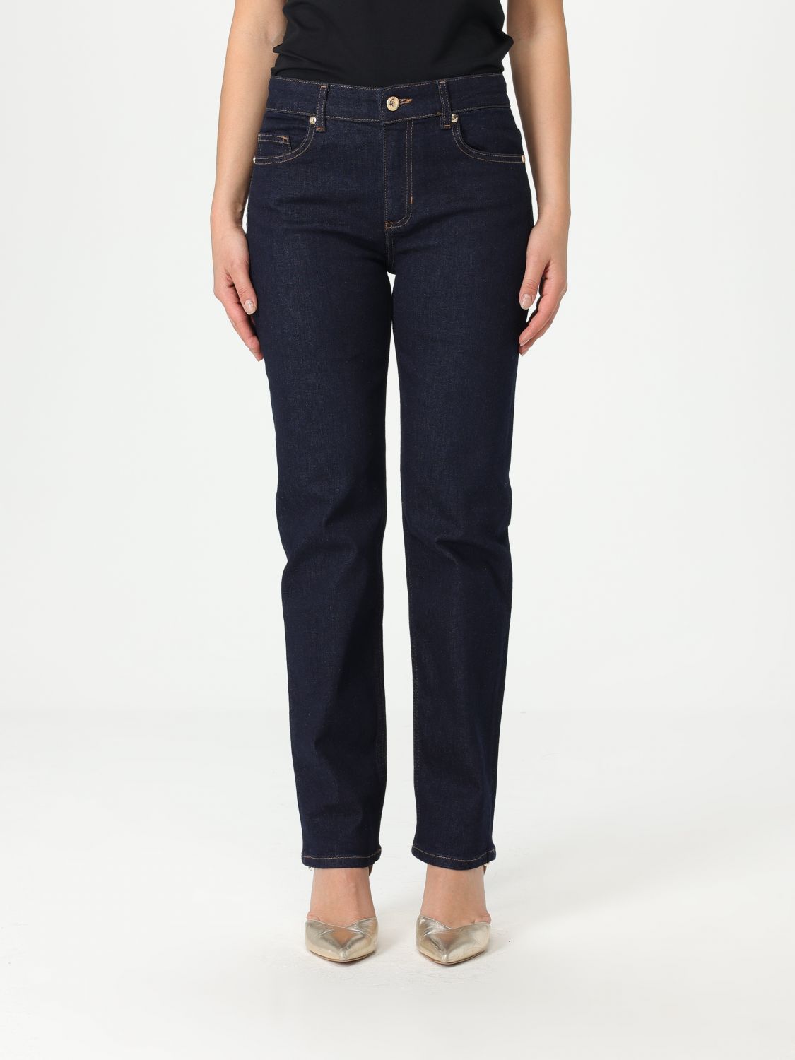 Just Cavalli Pants  Woman Color Blue