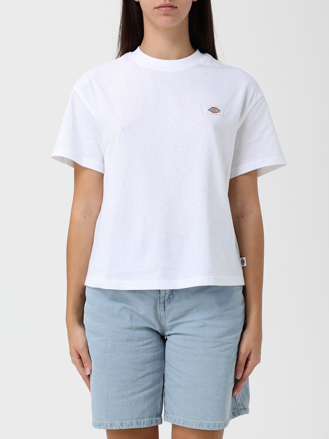 Dickies T-shirt  Woman Color White In White