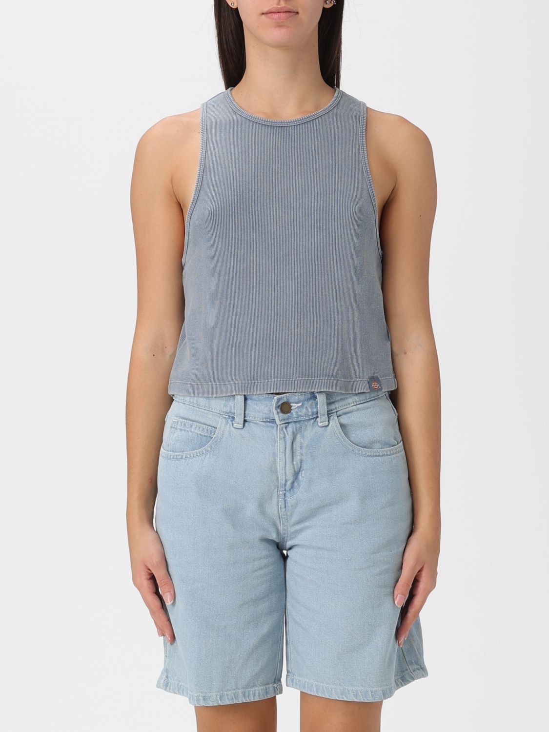 Dickies Top  Woman Color Grey In Gray