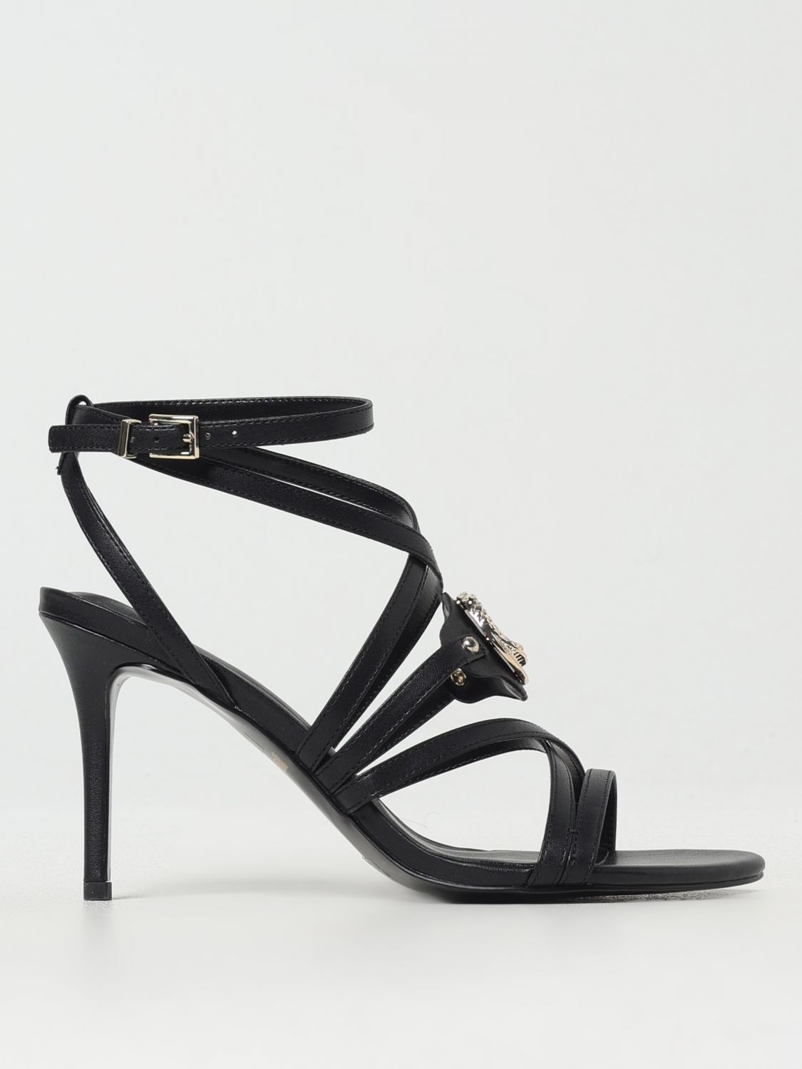 JUST CAVALLI HEELED SANDALS JUST CAVALLI WOMAN COLOR BLACK G82732002