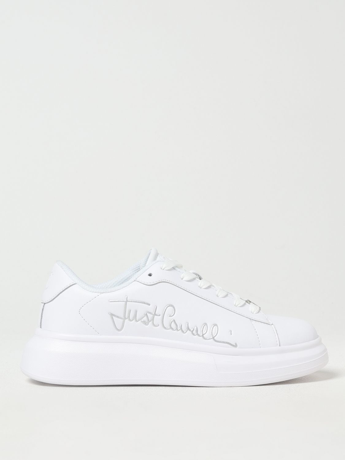JUST CAVALLI SNEAKERS JUST CAVALLI WOMAN COLOR WHITE G82742001