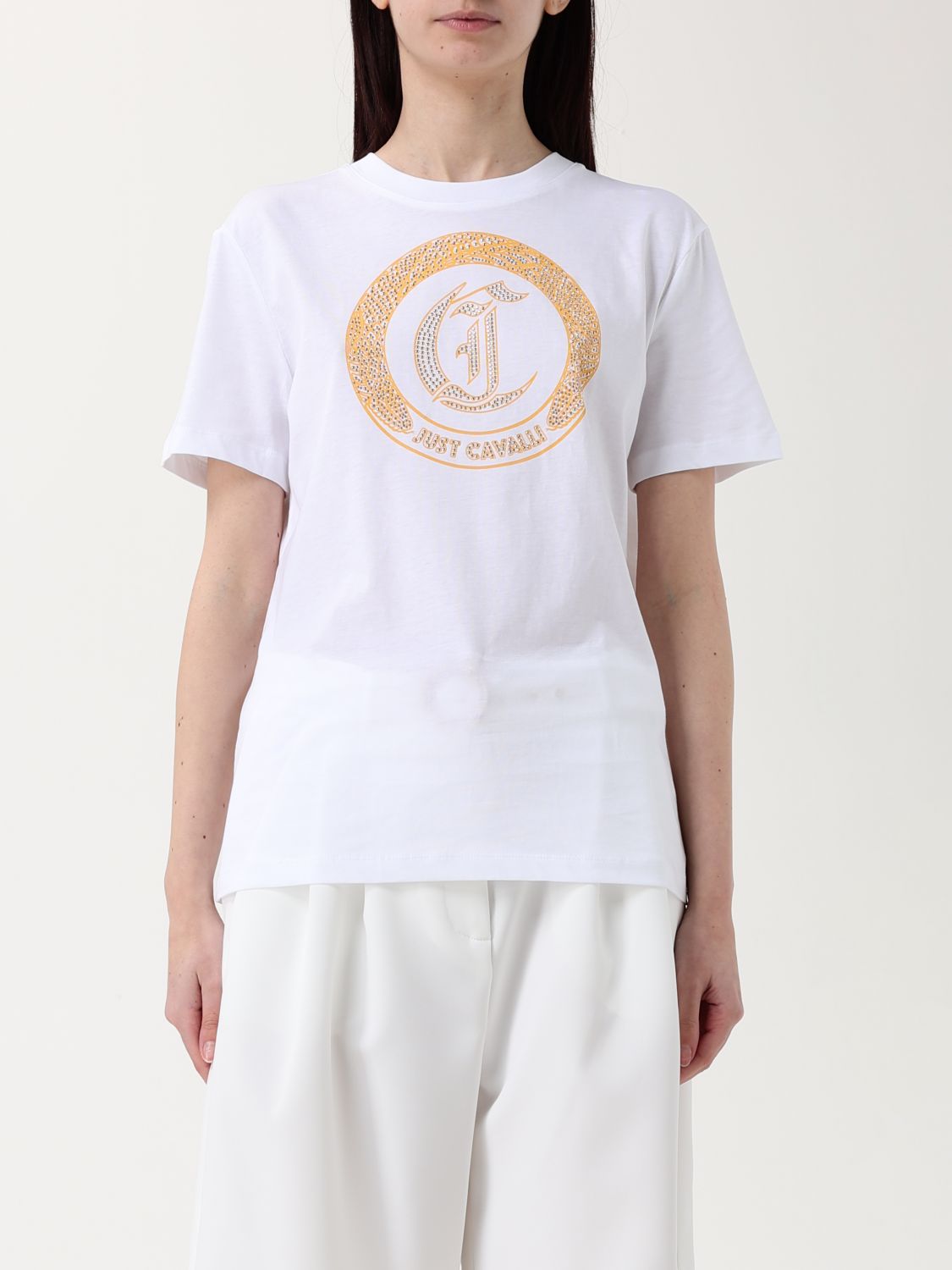 Just Cavalli T-shirt  Woman Color White