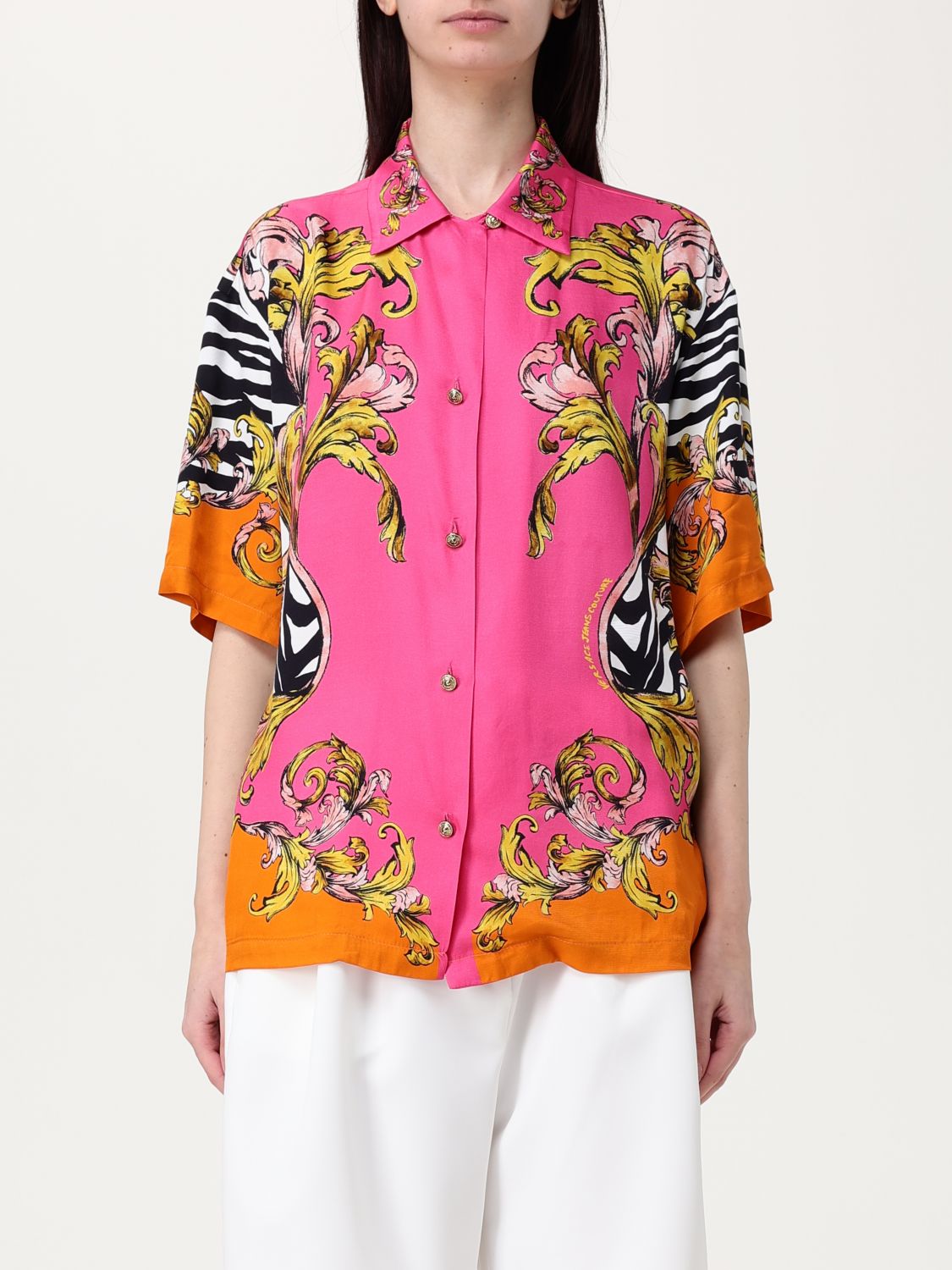 Versace Jeans Couture Shirt  Woman Color Pink