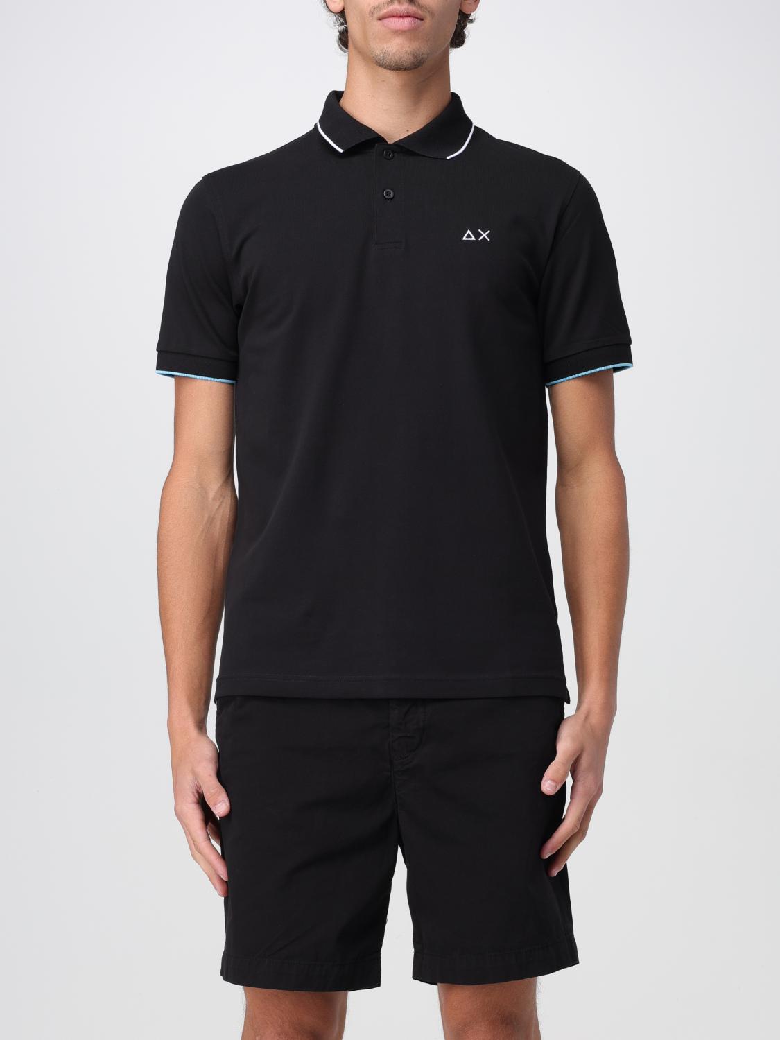 Polo Shirt SUN68 Men color Black Polo Shirt SUN68 Men color Black