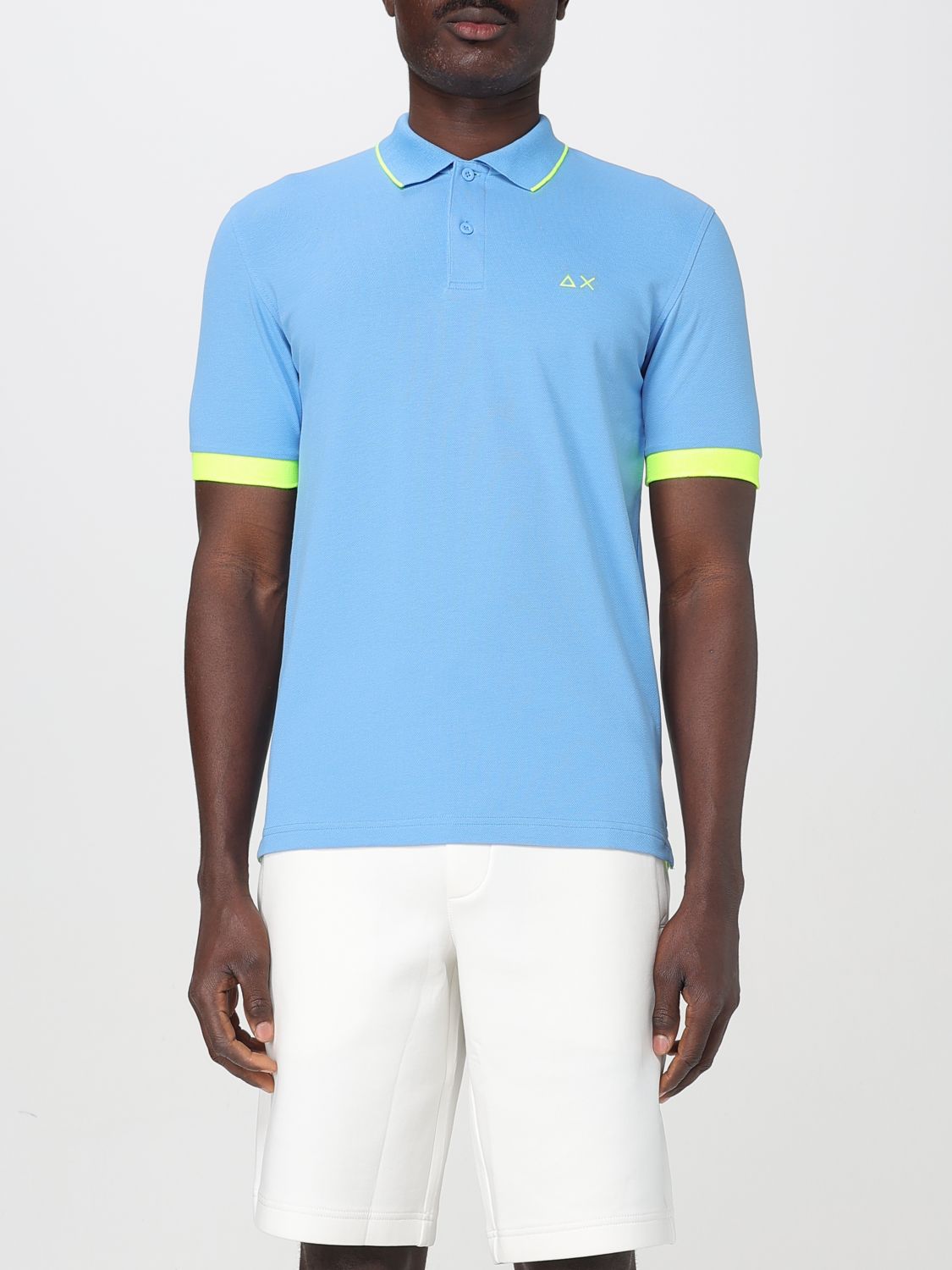 Sun68 Polo Shirt Men Color Avion In アヴィオン