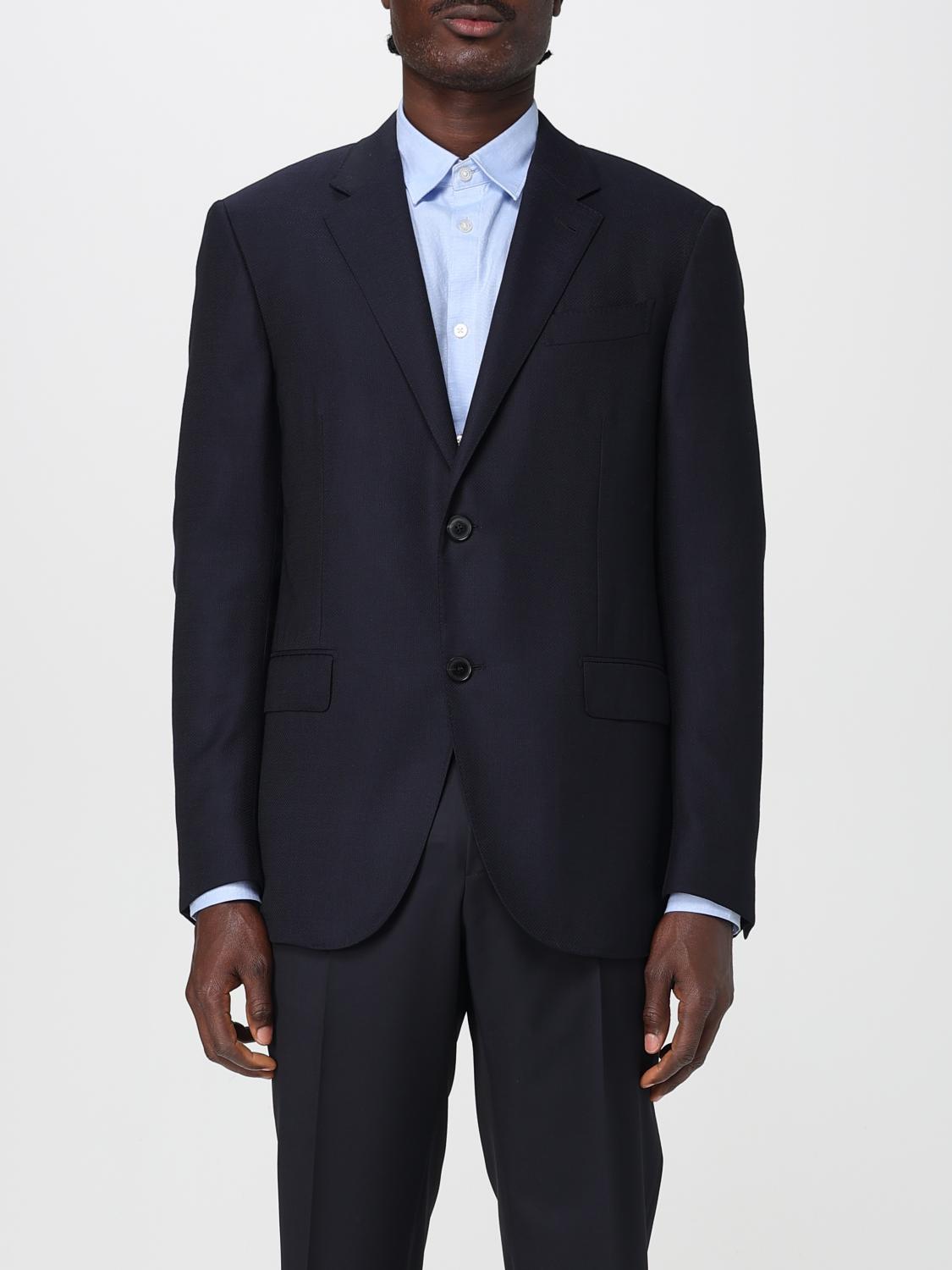 Zegna Blazer Men Blue