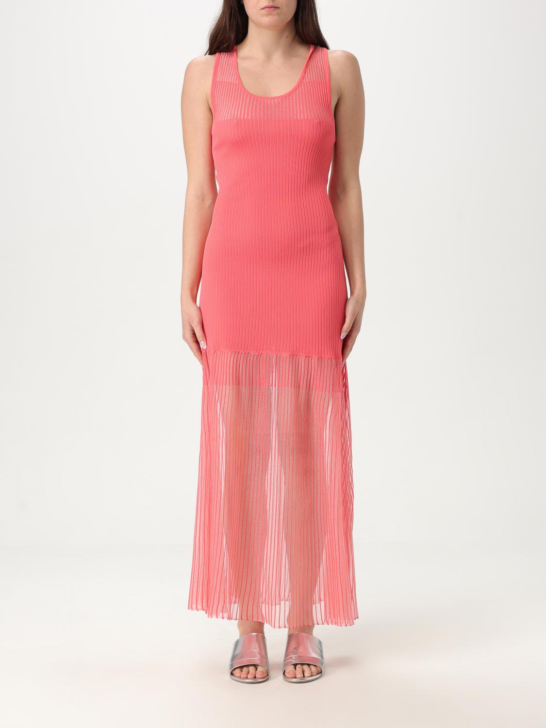 ワンピース PINKO Woman Dress Coral 104968A2F1 N53 Pinko Dress Woman Color Coral | ModeSens
