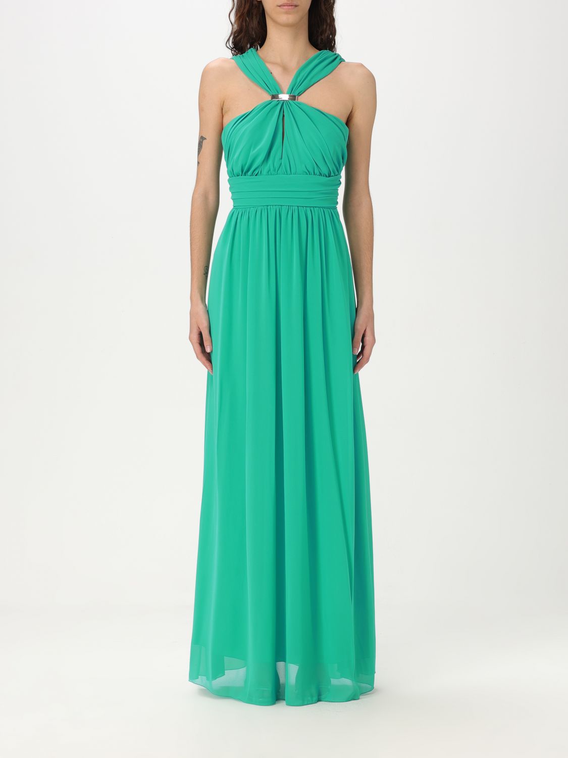 Liu •jo Dress Liu Jo Woman Color Green In Green