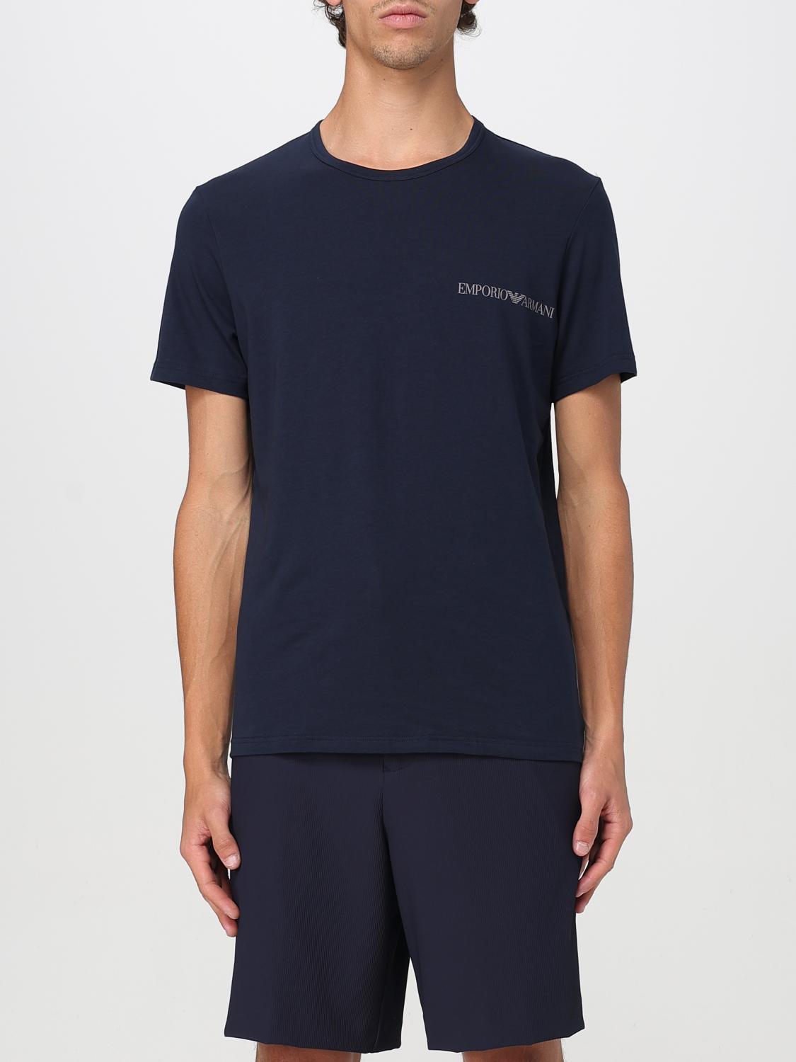 Emporio Armani T-shirt  Men Color Blue In Blue