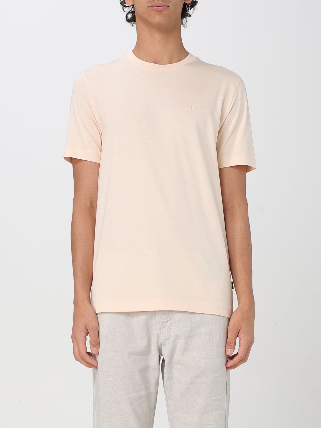 Hugo Boss T-shirt Boss Men Color Orange