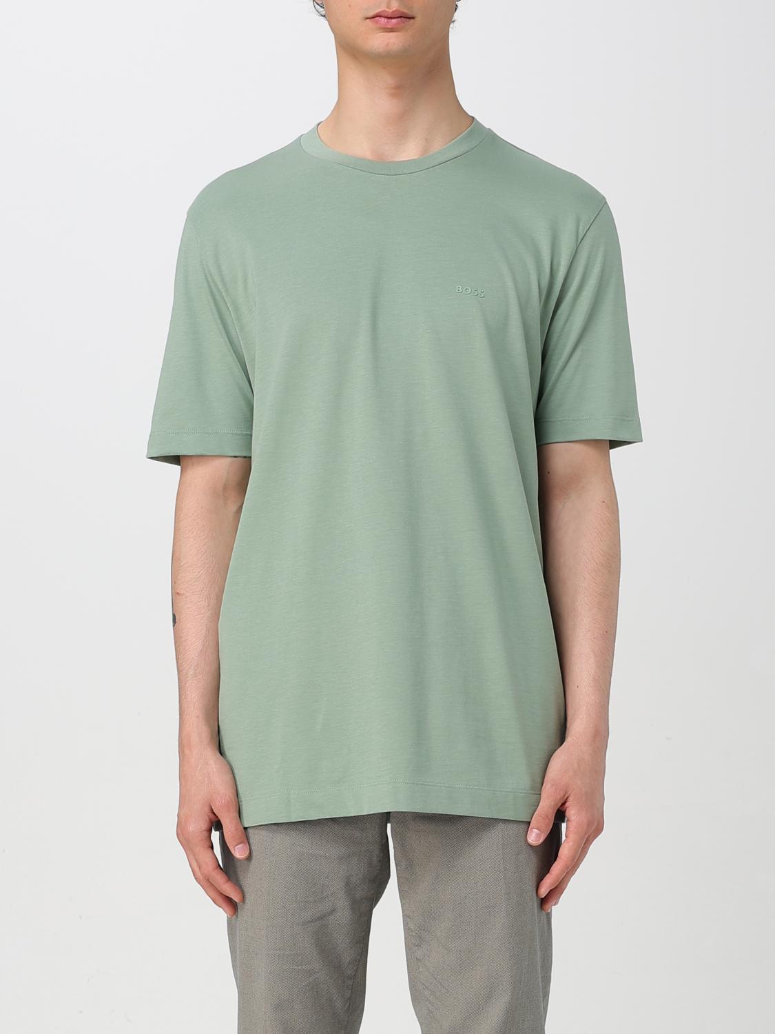 Hugo Boss T-shirt Boss Men Color Olive