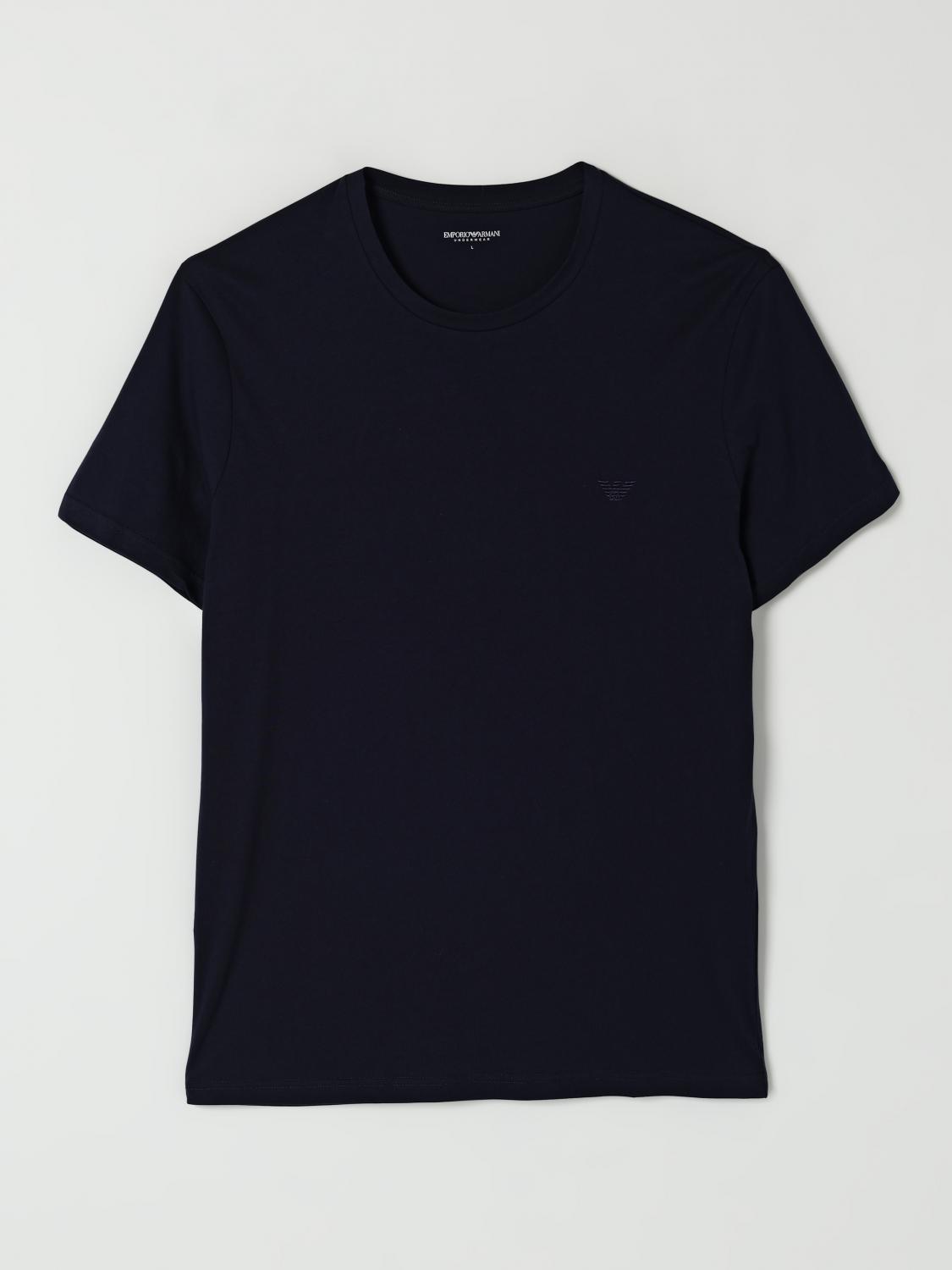 Emporio Armani T-shirt Men Color Blue