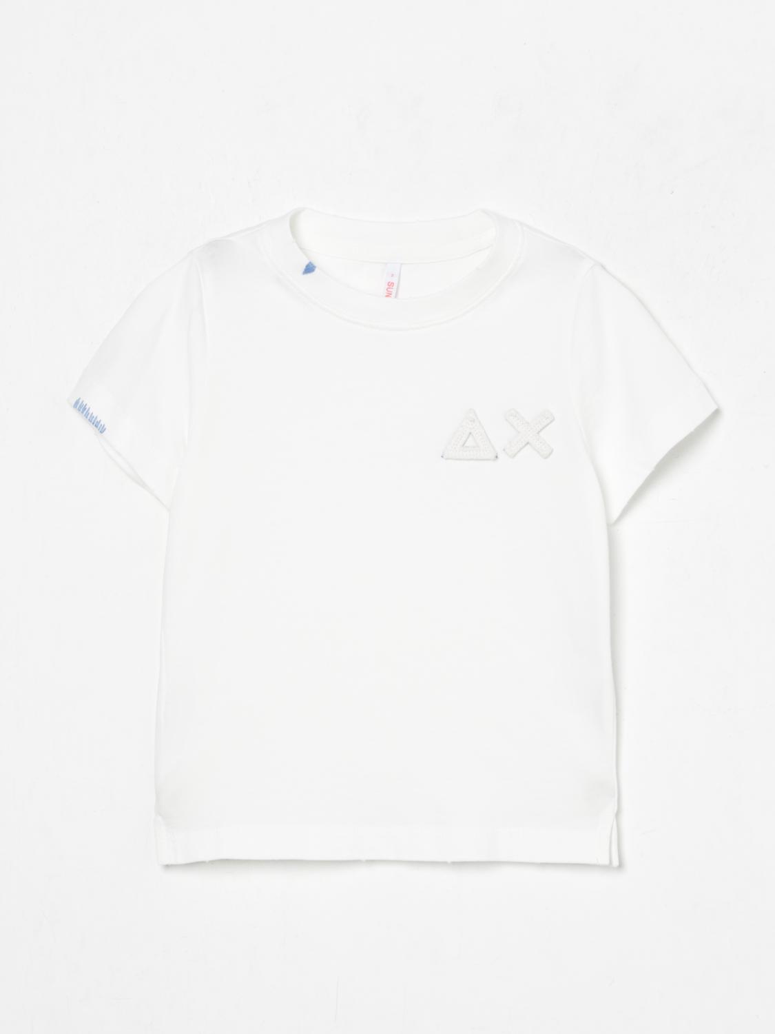 Sun 68 T-shirt Sun68 Kids Color Yellow Cream In Yellow Cream