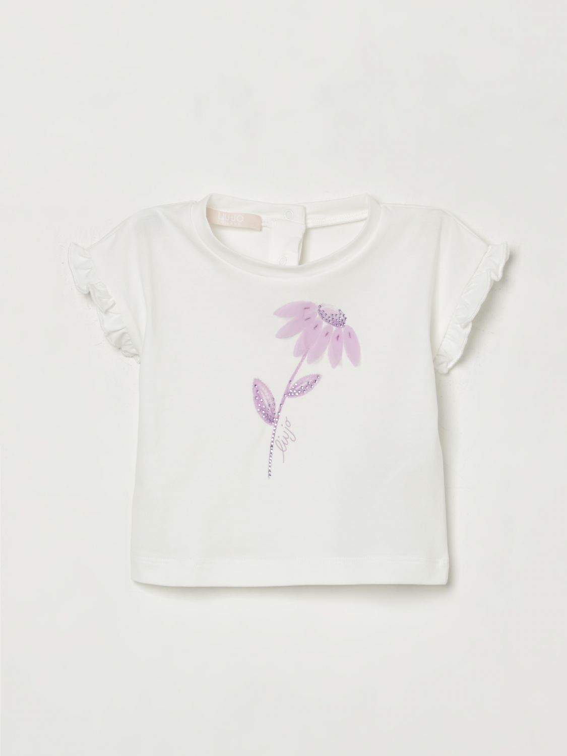 LIU •JO T-SHIRT LIU JO KIDS COLOR WHITE G83030001