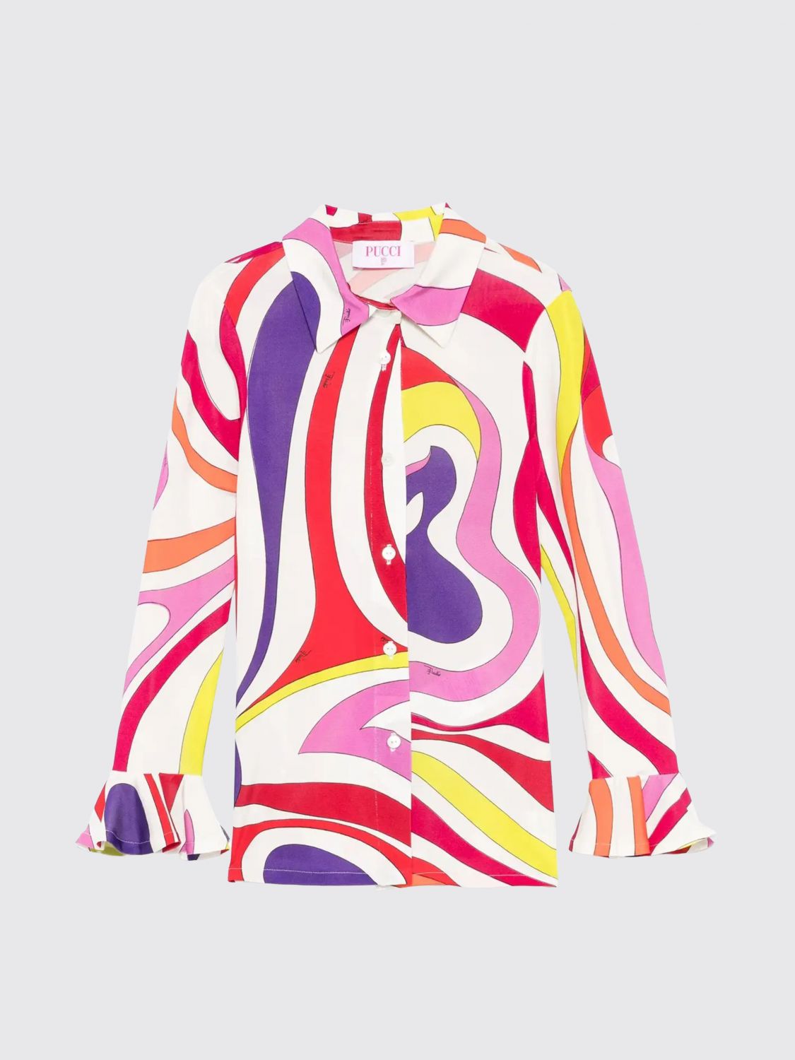 Pucci Kids' Camicia  Bambino Colore Arancione