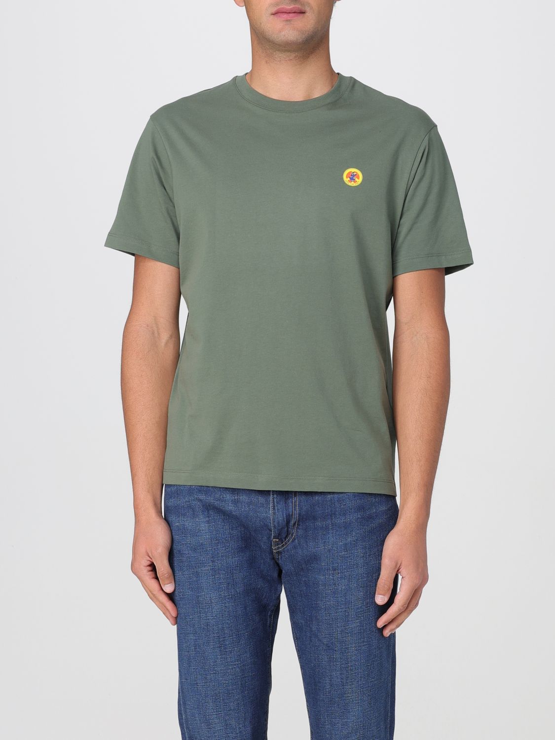 SAVE THE DUCK T-SHIRT SAVE THE DUCK MEN COLOR GREEN G83205012