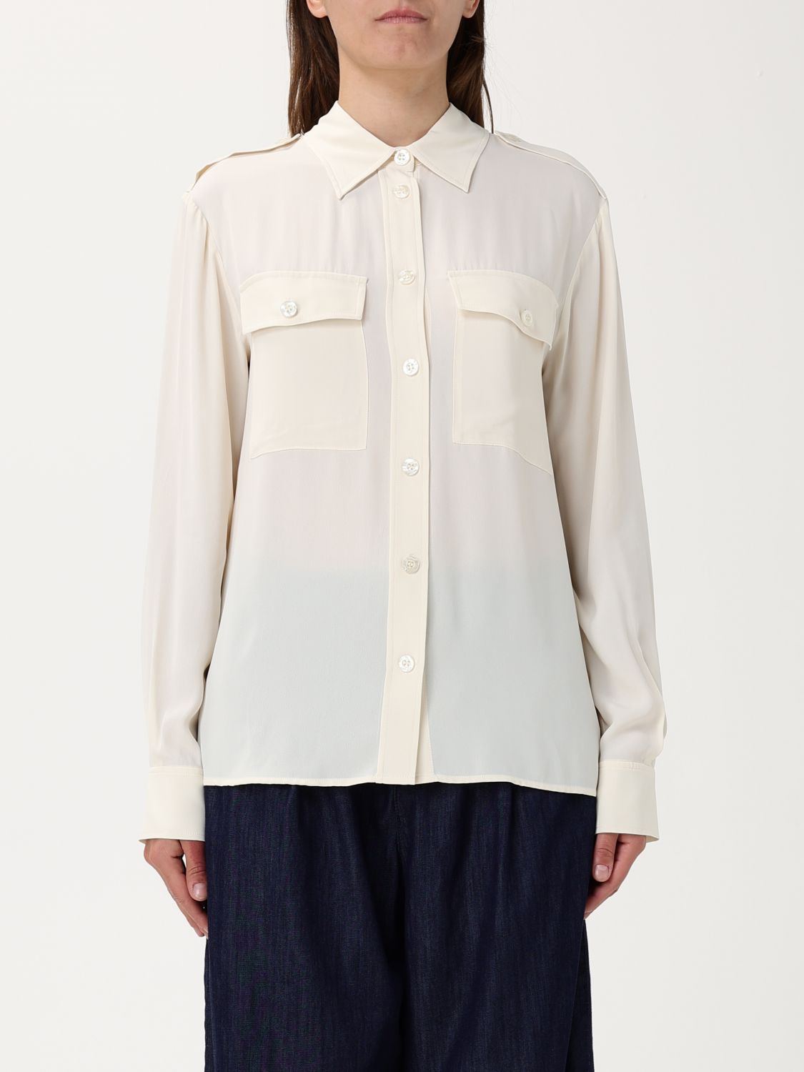 Liu •jo Shirt Liu Jo Woman Color Yellow Cream