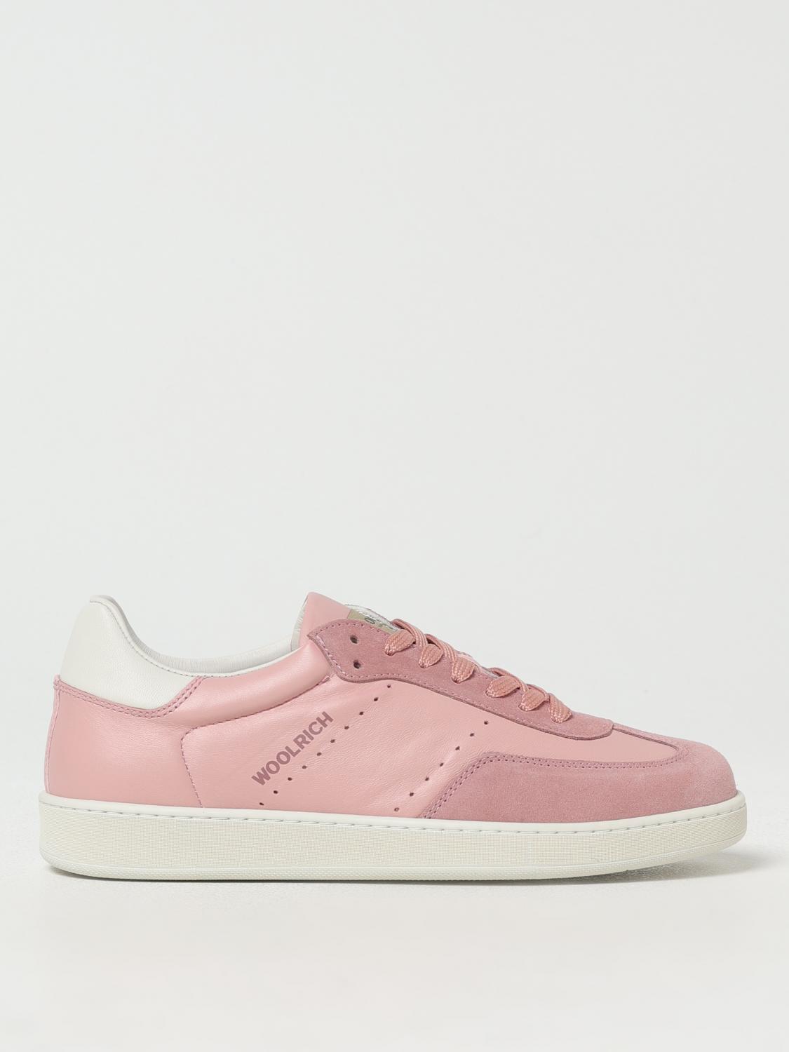Woolrich "swing Court" Sneaker In Pink
