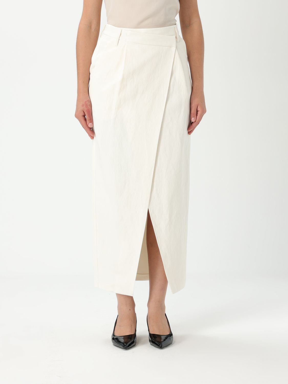 Brunello Cucinelli Skirt  Woman Color White