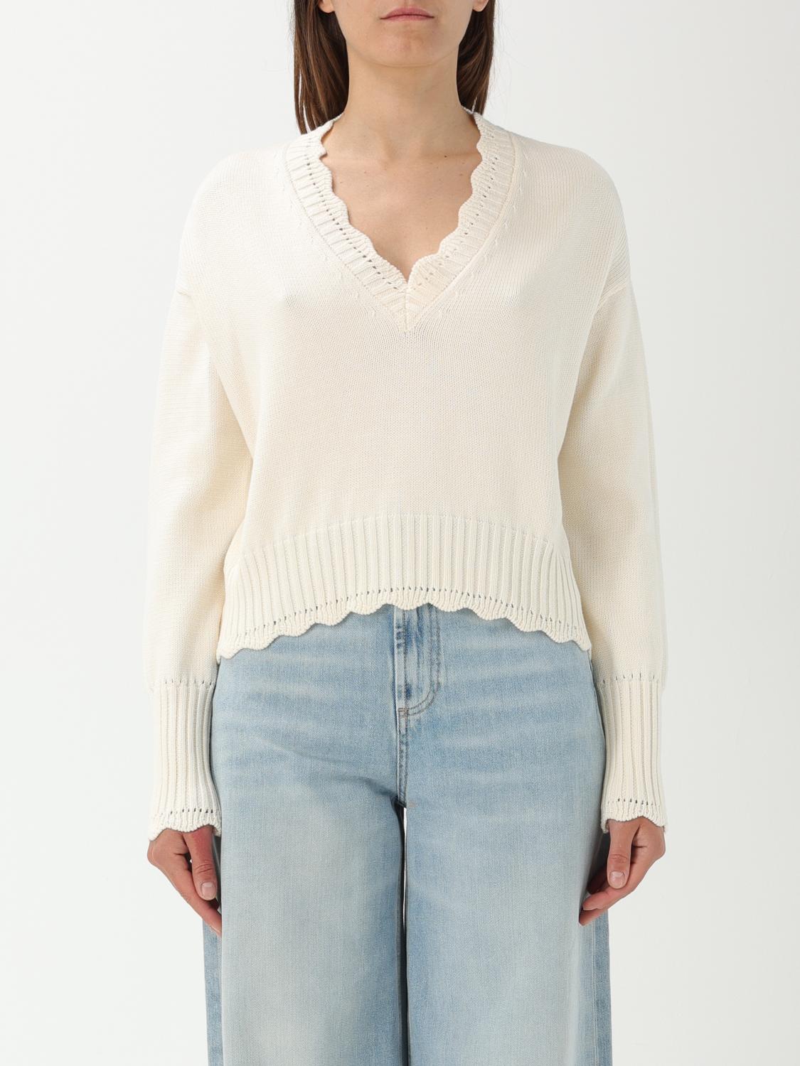 Twinset Sweater  Woman Color Pearl
