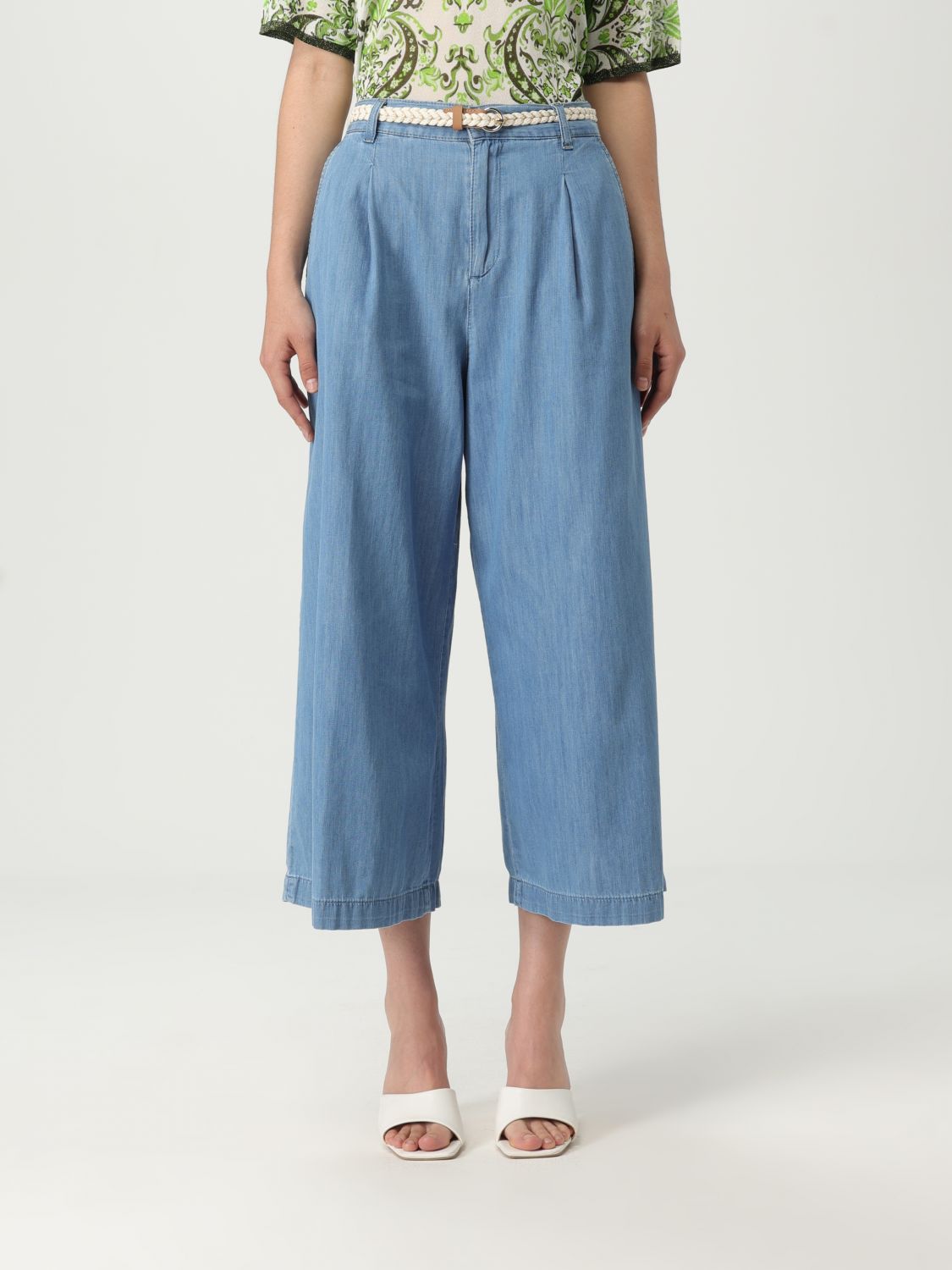 Shop Liu •jo Jeans Liu Jo Woman Color Blue