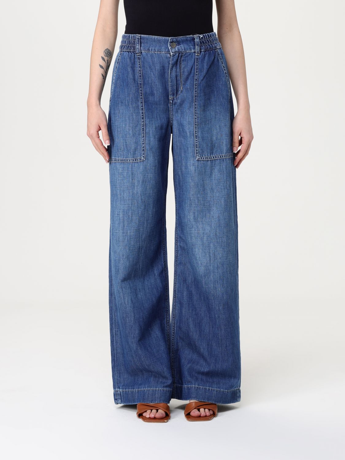 Liu •jo Jeans Liu Jo Woman Color Denim In Denim