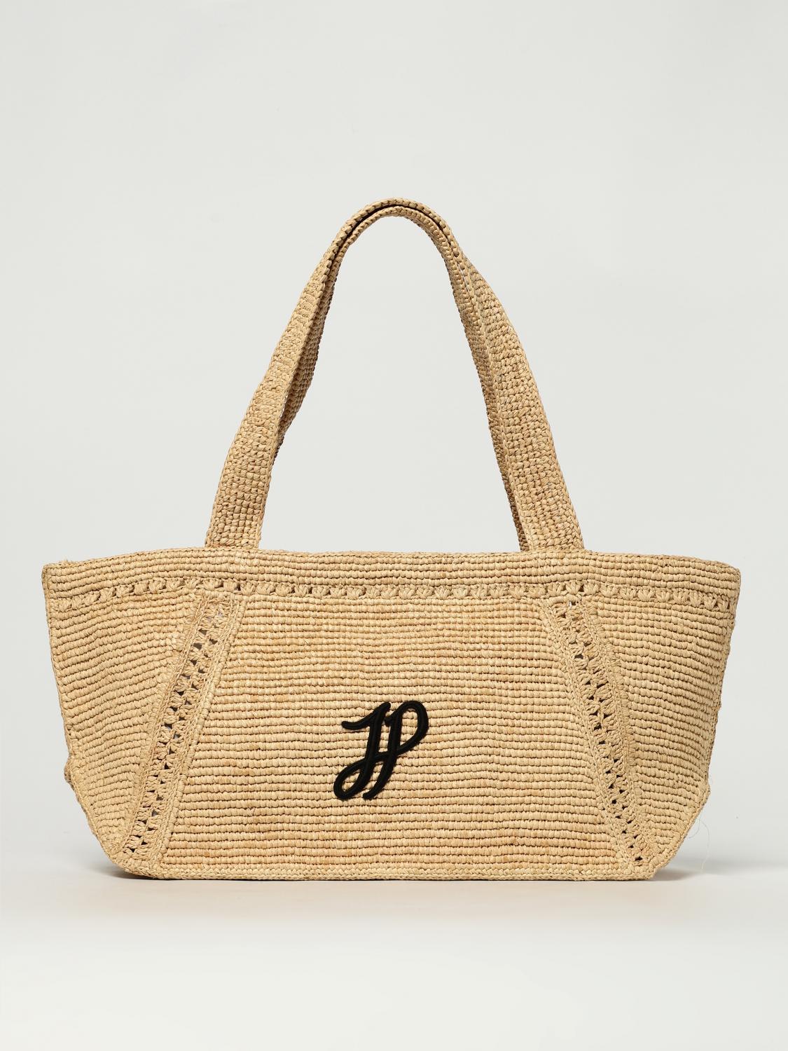 Patou Shoulder Bag Woman Color Cream