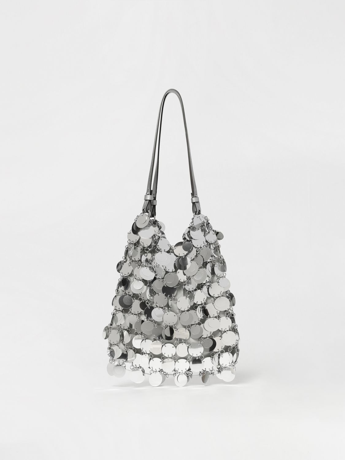 Rabanne Shoulder Bag  Woman Color Silver