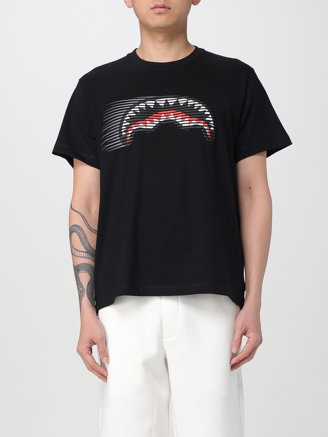 Sprayground T-shirt Herren Farbe Schwarz In Schwarz