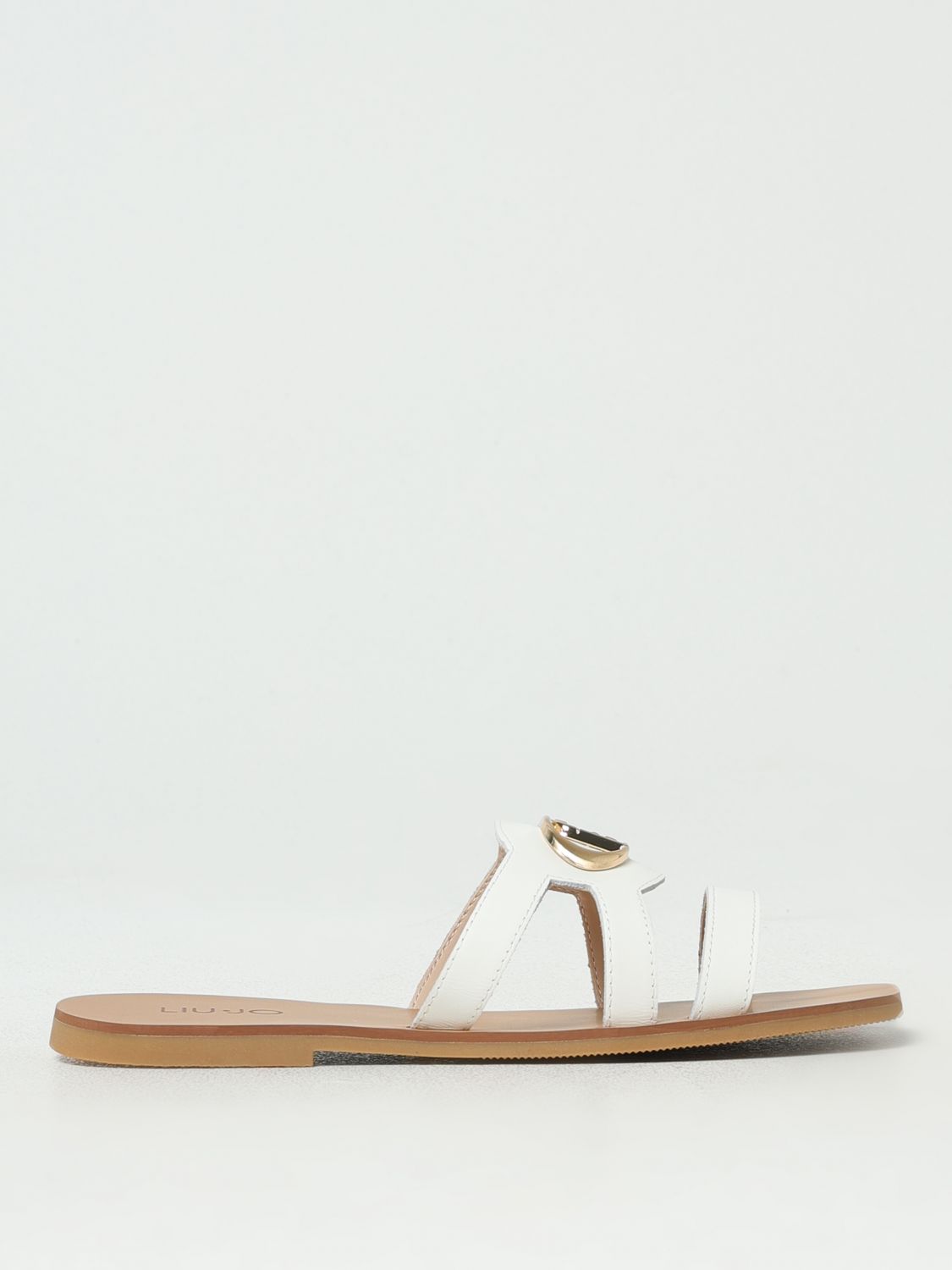 Liu •jo Flat Sandals Liu Jo Woman Color White