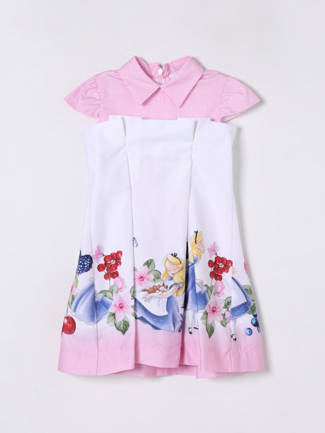 MONNALISA Kleid Kinder Farbe Weiss 1