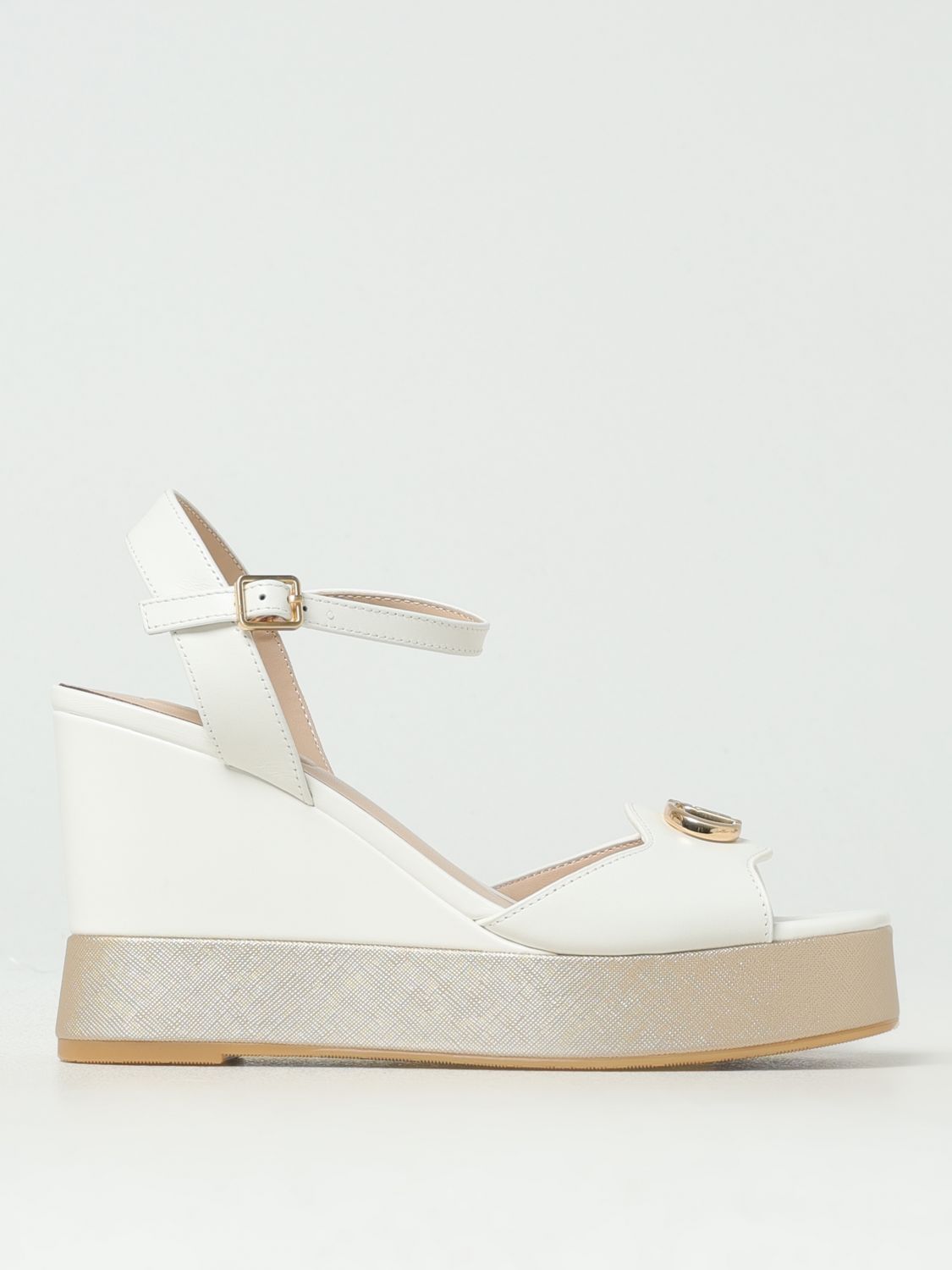 Liu •jo Heeled Sandals Liu Jo Woman Color White