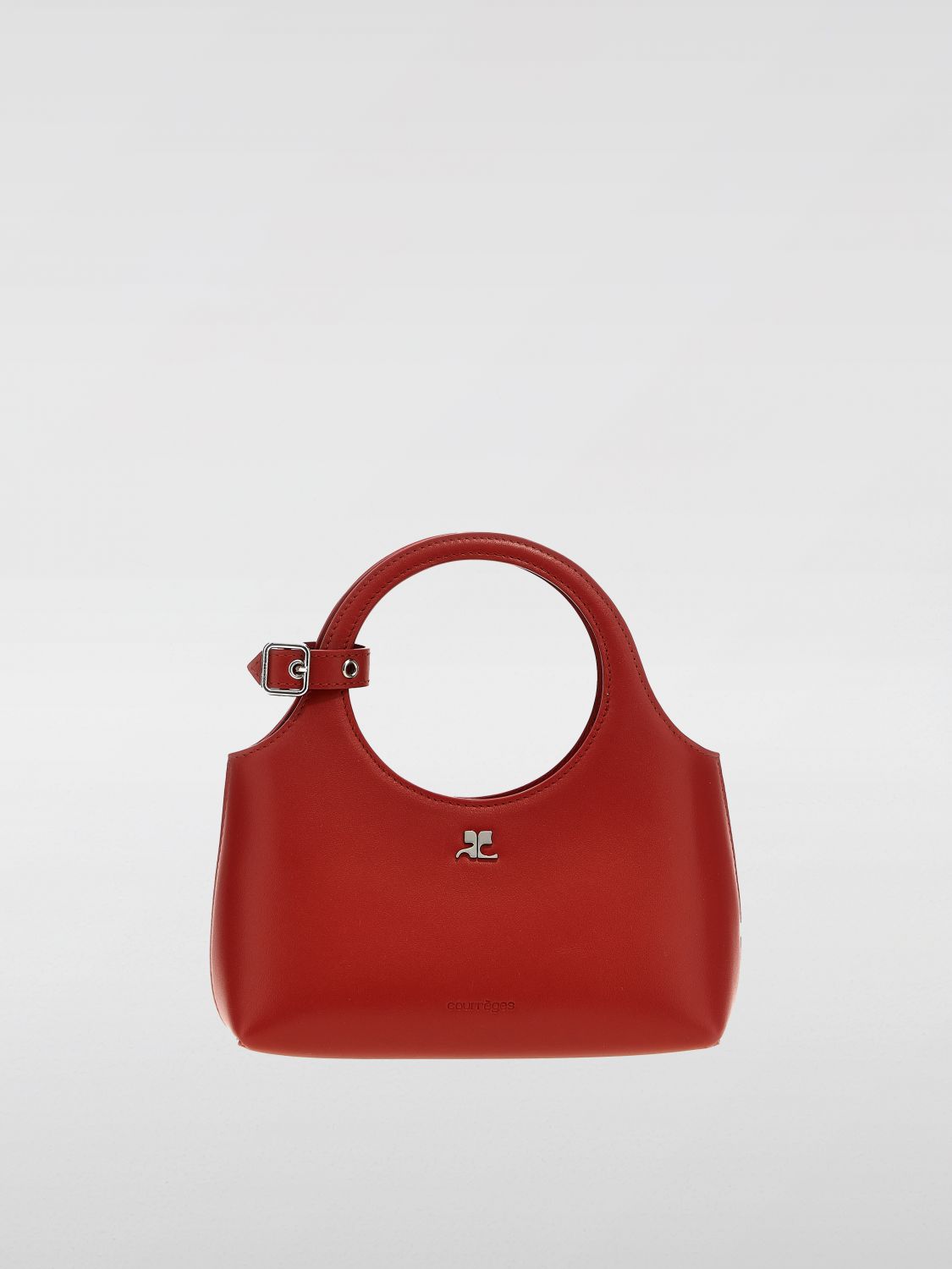 Shop Courrèges Mini Bag  Woman Color Red