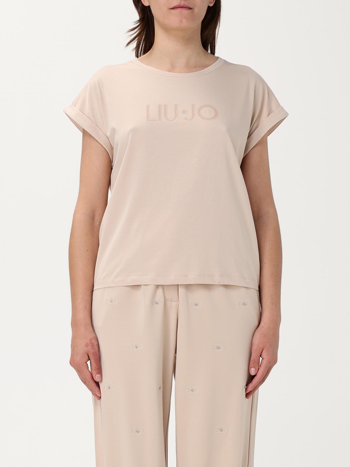 Liu •jo T-shirt Liu Jo Woman Color Natural In ナチュラル
