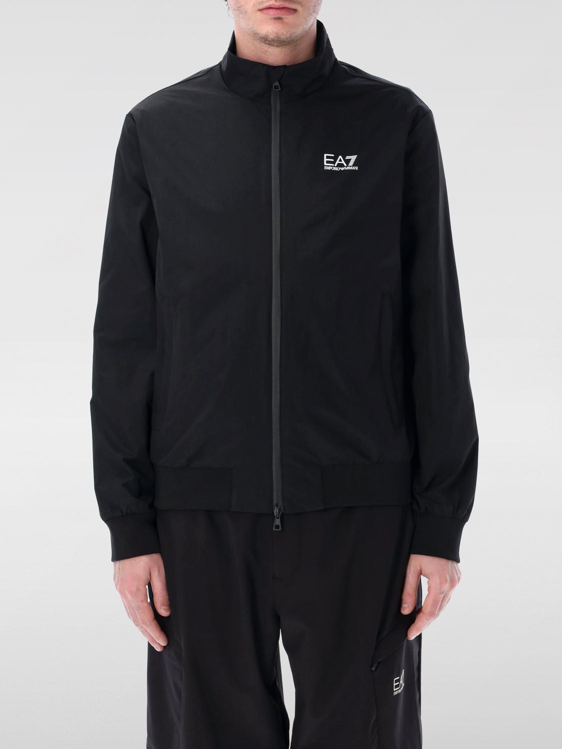 EA7 Jacket Men color Black