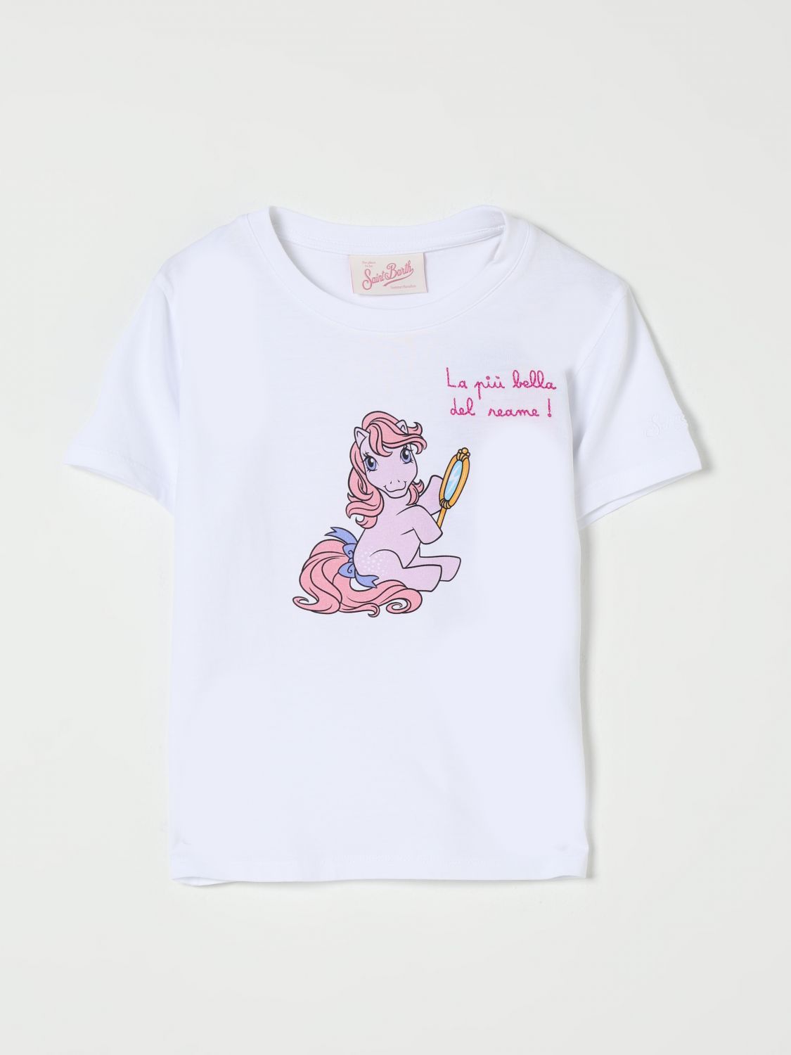 Mc2 Saint Barth T-shirt Kids Color Fa04 In White